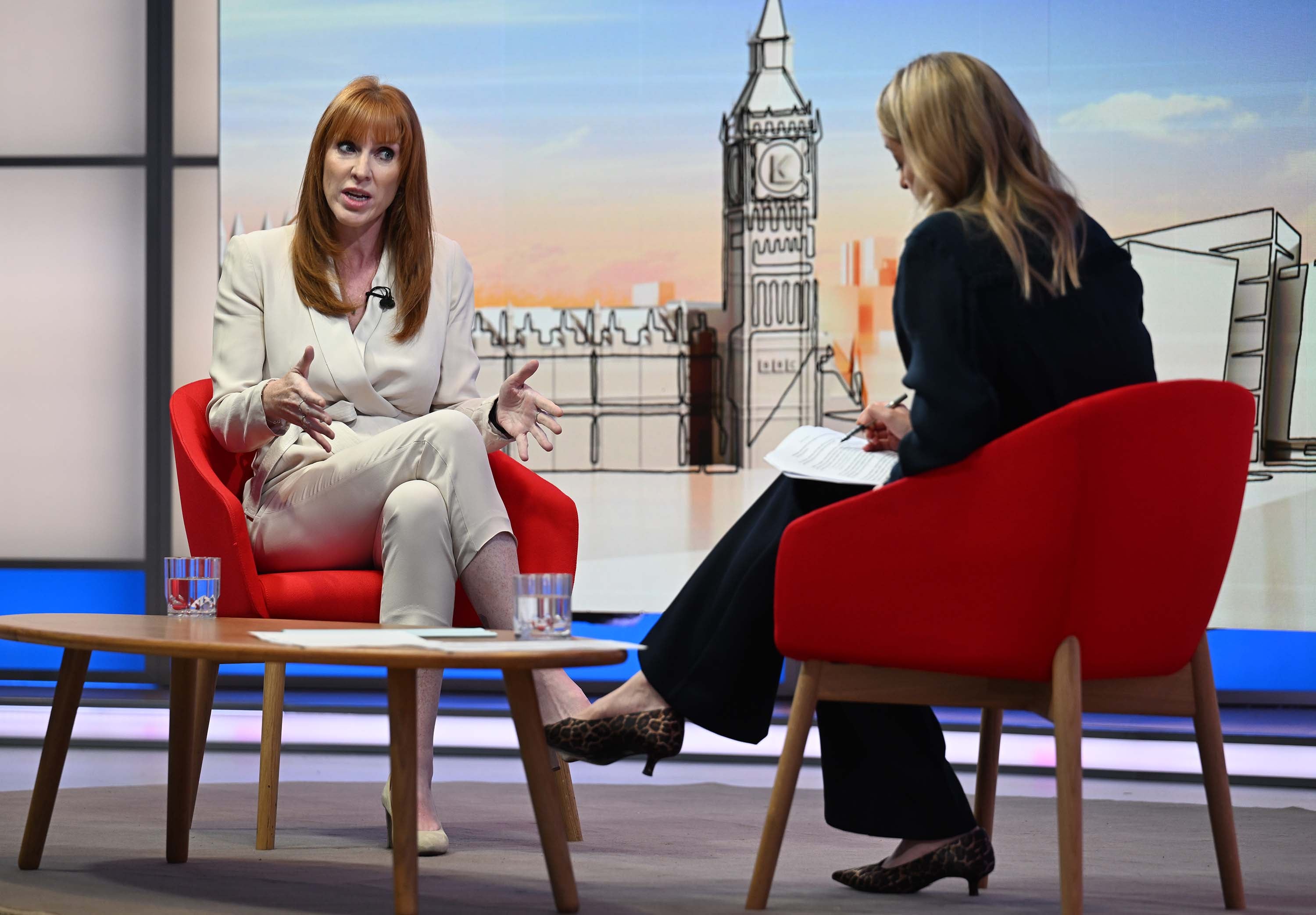 Angela Rayner suggested the Government could still impose a cap on all political donations (Jeff Overs/BBC/PA)