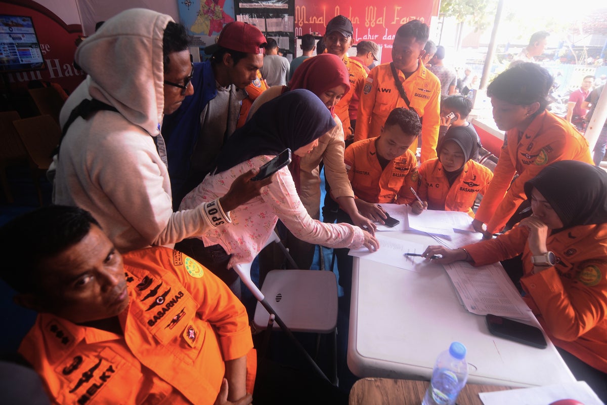 Search underway for about 130 people missing after Indonesian passenger ship overturns