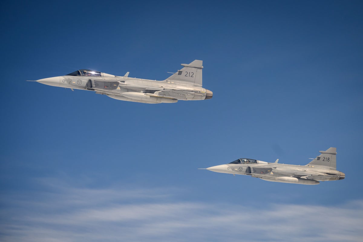 Nato jet scrambled to Lithuania ‘drone sighting’