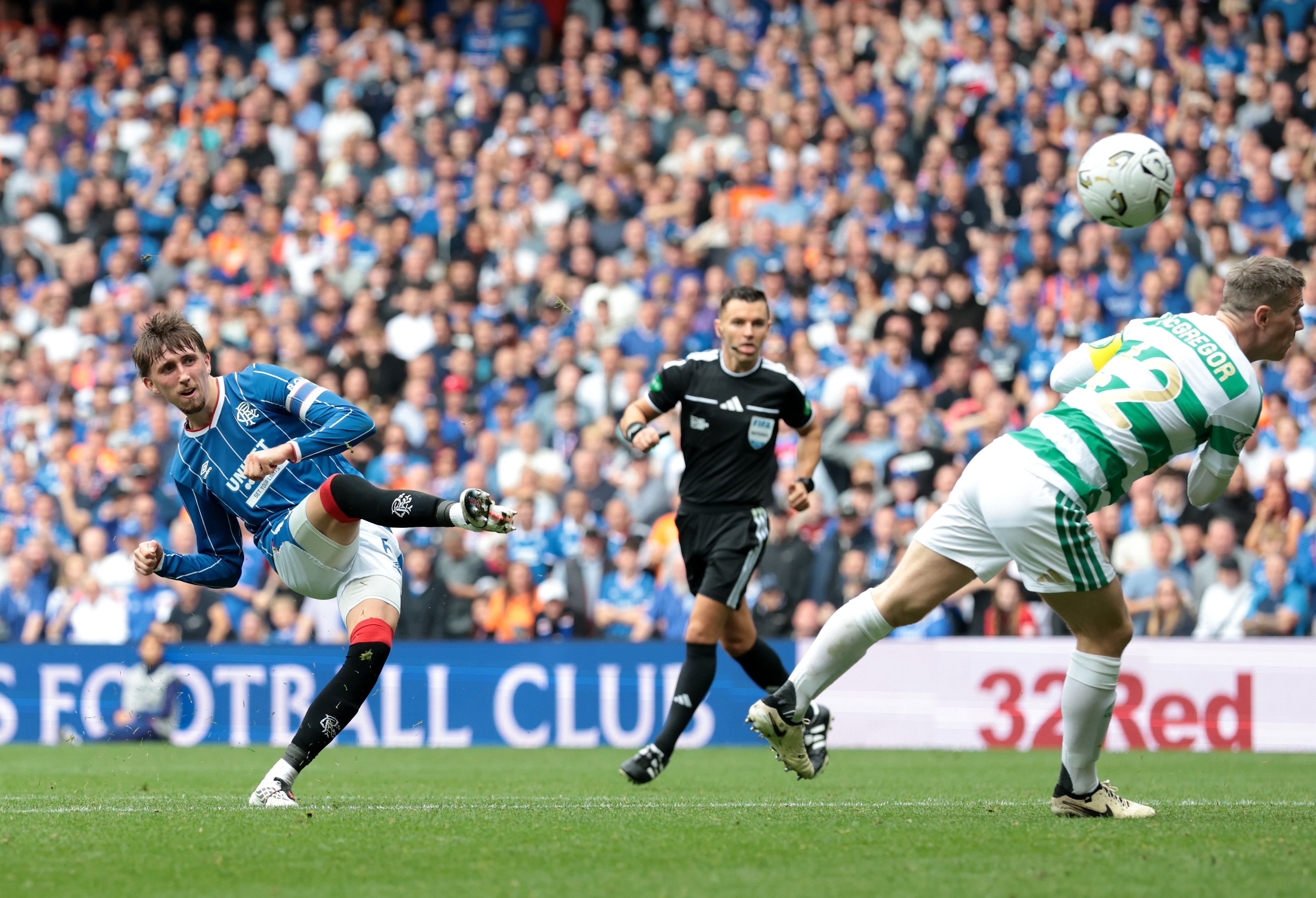 And Neil arced home a stunning third to seal victory