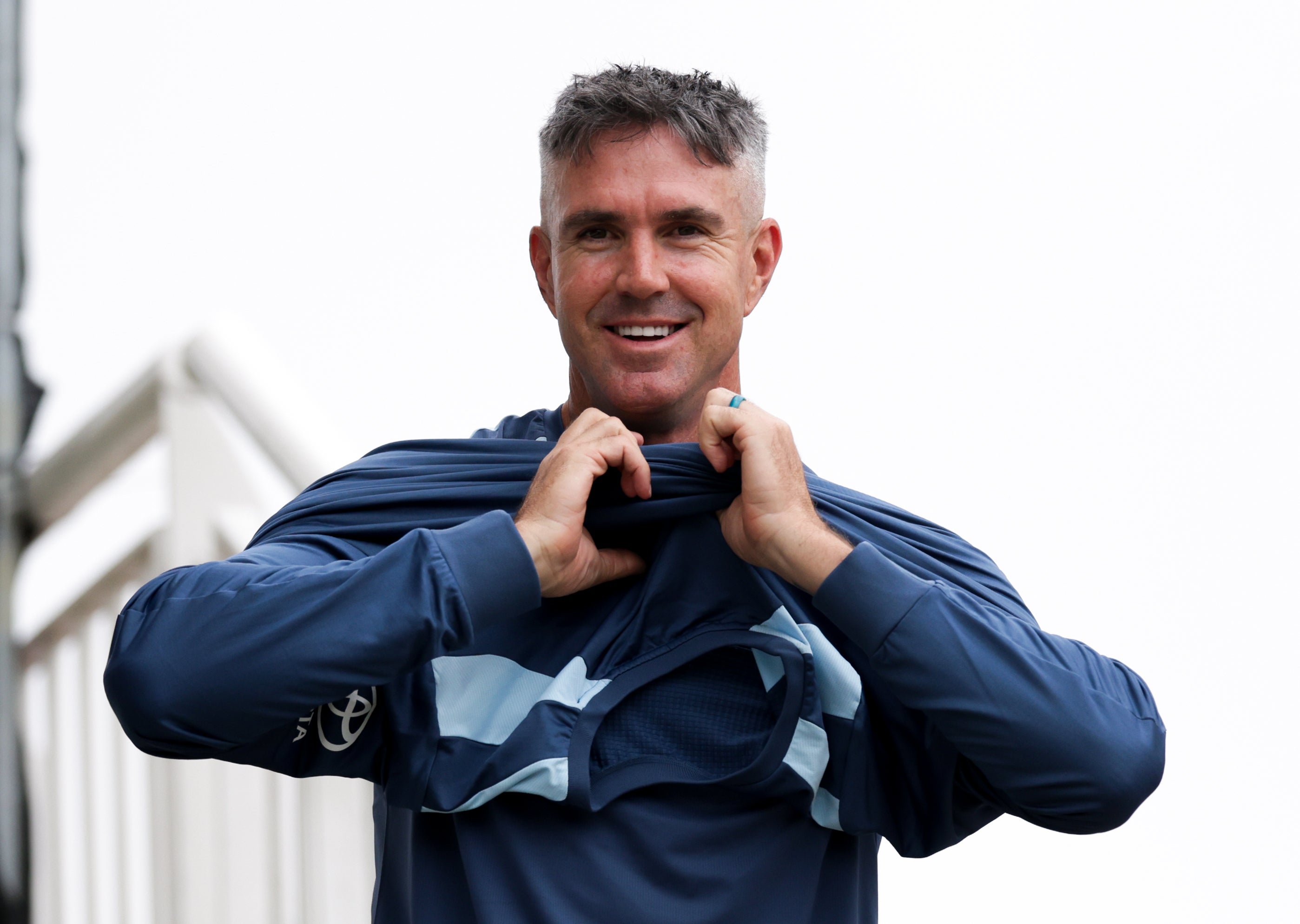 England specialist mentor Kevin Pietersen was at Southampton’s Utilita Bowl on Sunday (PA)