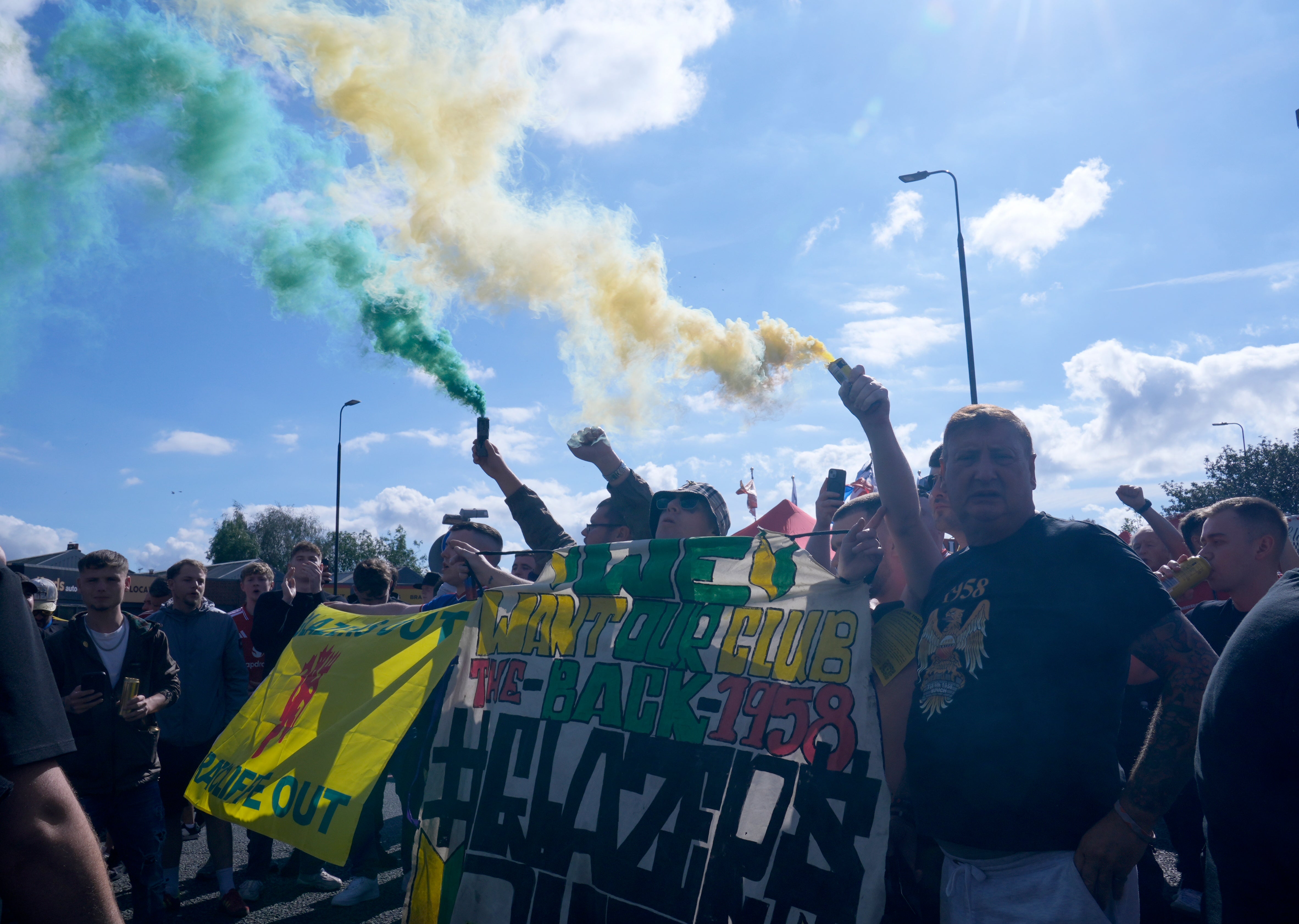 Fans have targeted both Ineos and the Glazer family in the most recent protests