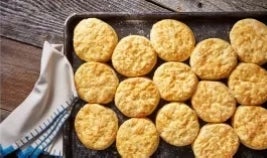 The chain makes their biscuits from scratch every 15 minutes