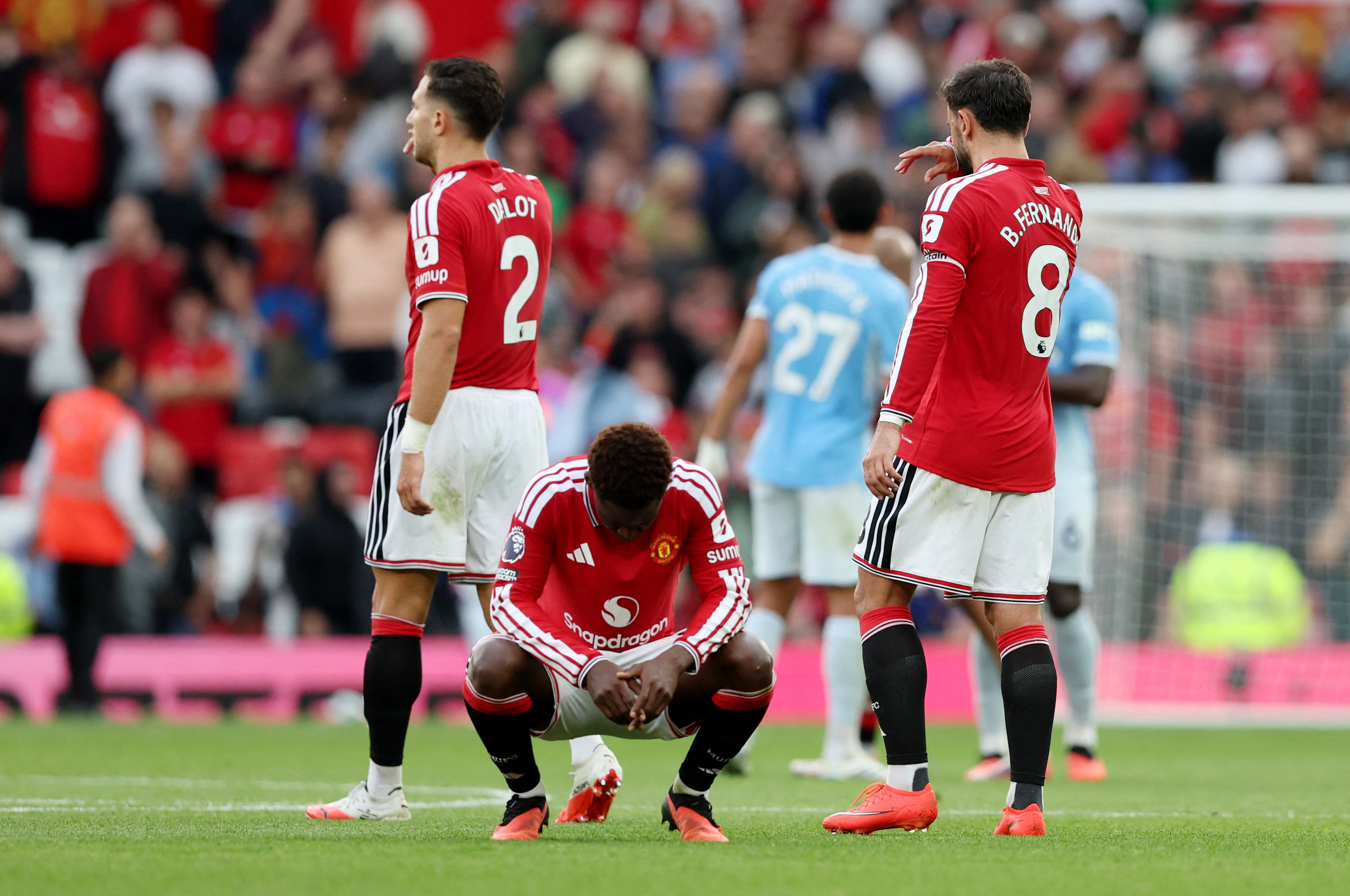 The result leaves United in 13th in the Premier League, with four points from four games