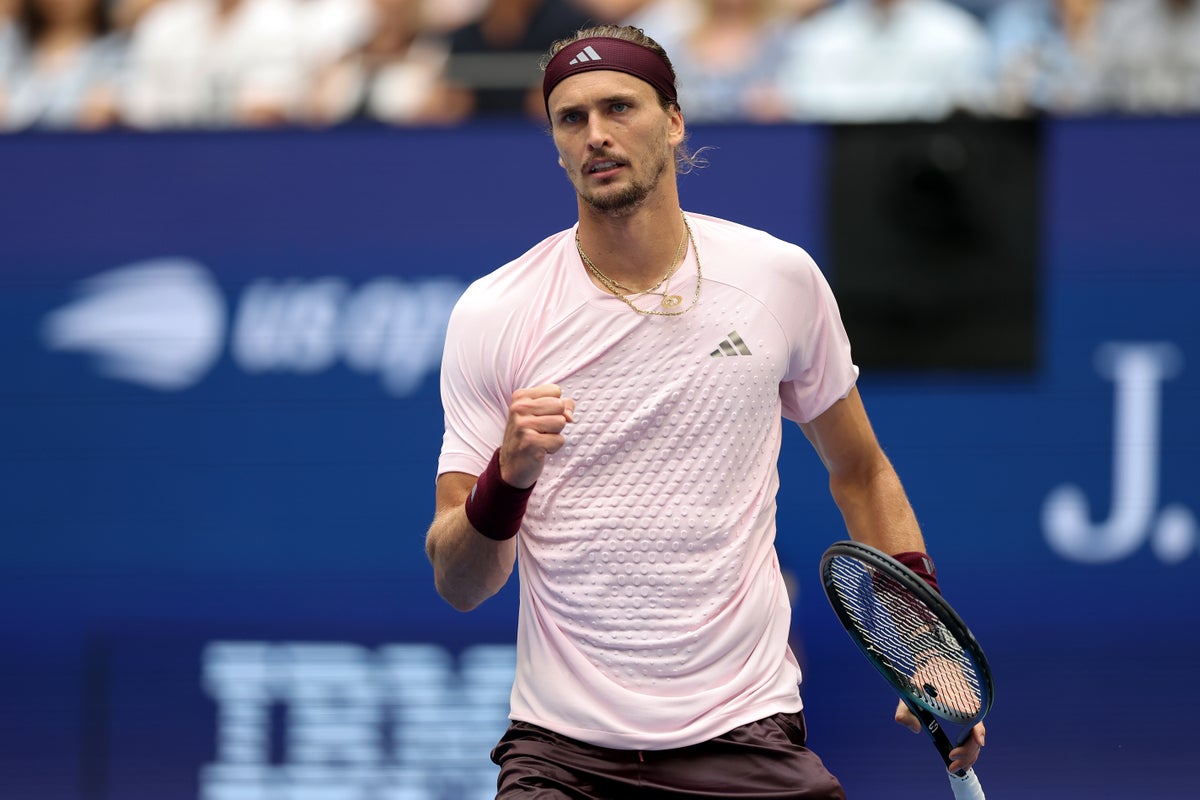 US Open final LIVE: Zverev crushes Shelton in tiebreak to move set away from title