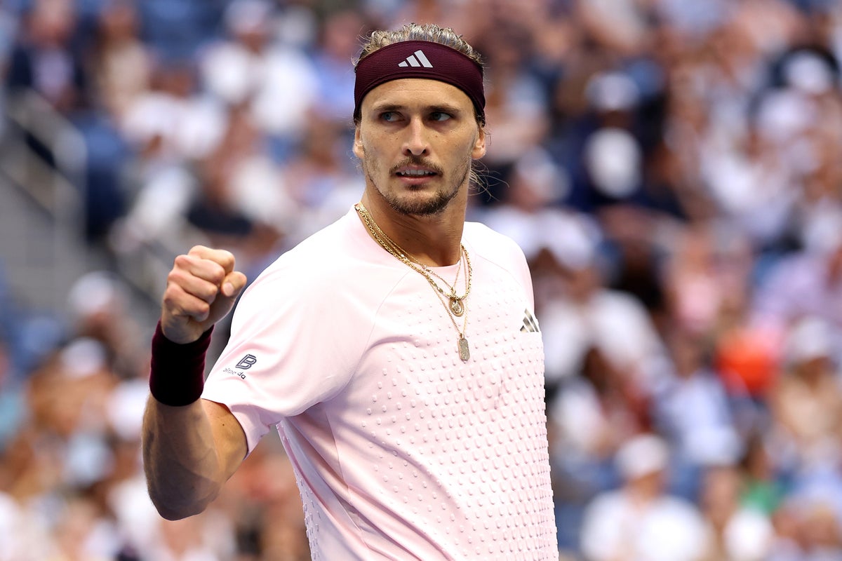US Open final LIVE: Zverev strikes back against Shelton to close in on men’s title