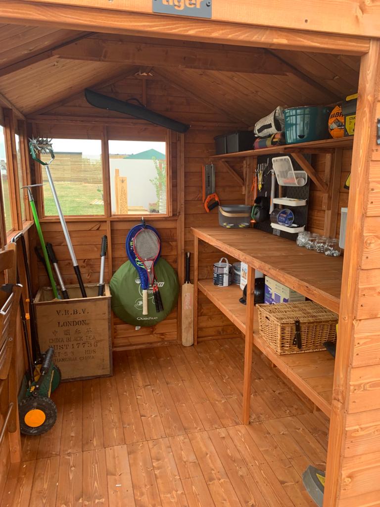 Work out what you need to keep and what you can ditch (Tiger Sheds/PA)