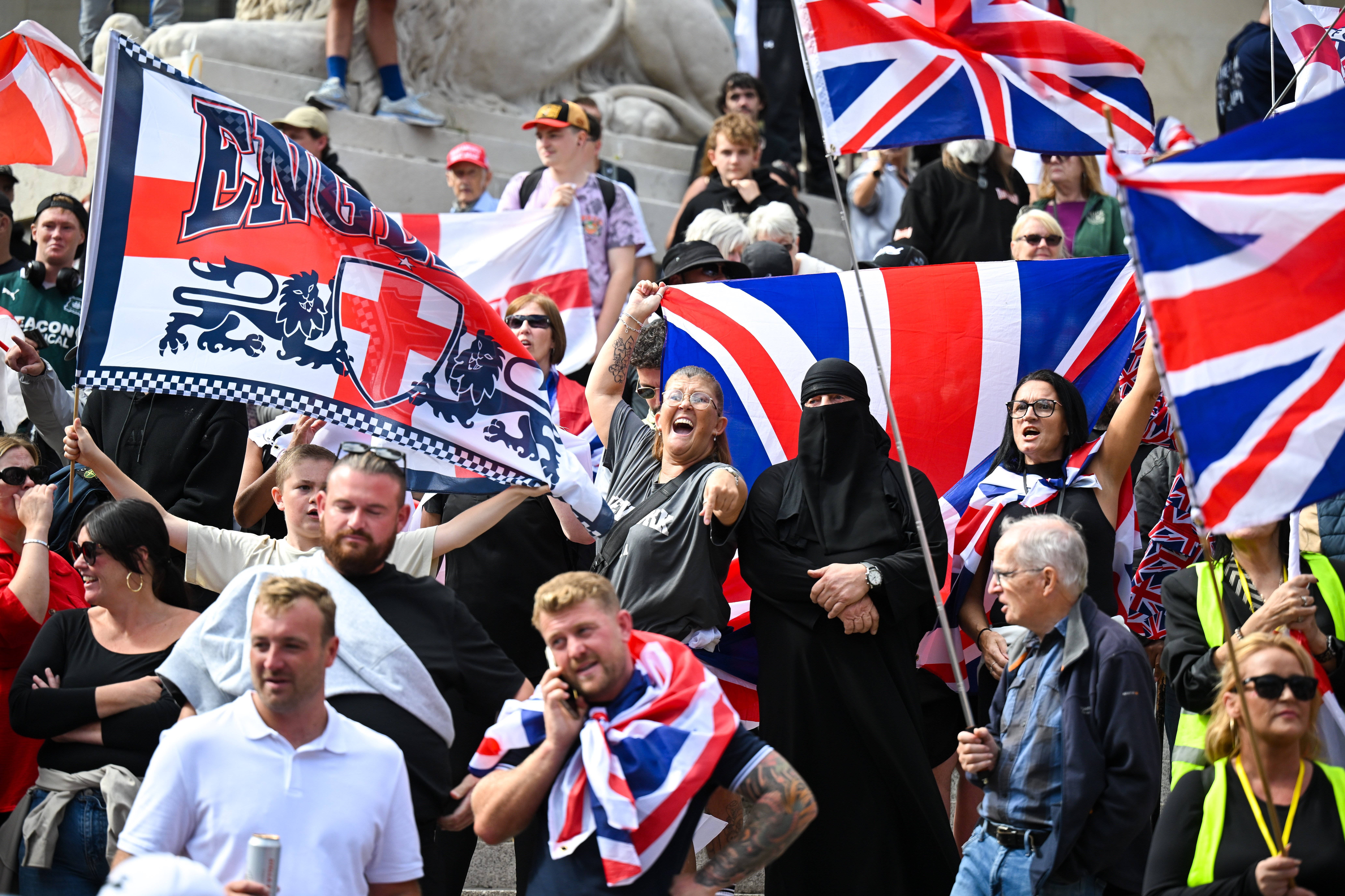 Blindness charity targeted by anti-migrant protesters after being mistaken for RNLI