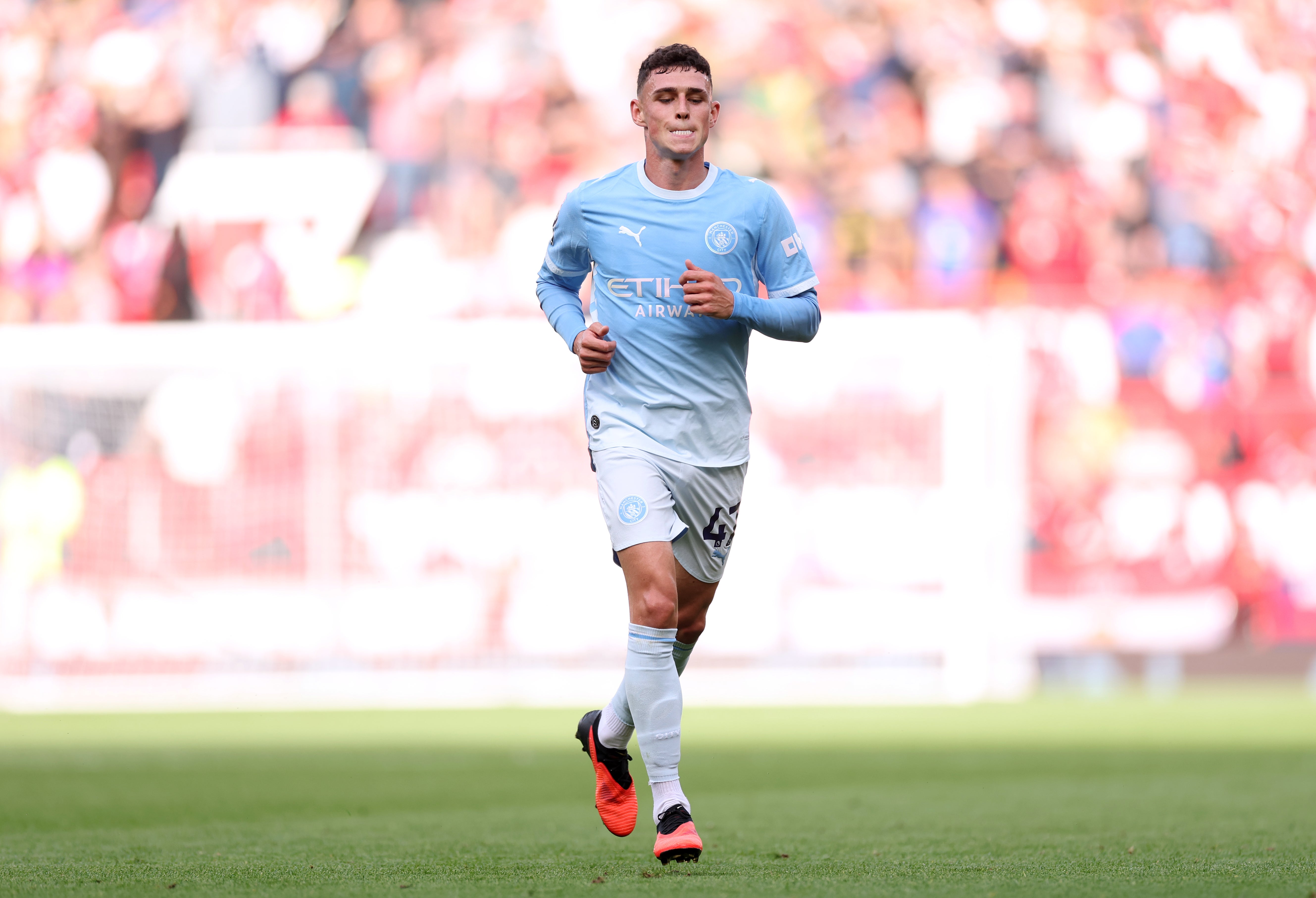 Foden's dismissal at Old Trafford means he is unlikely to play for a month