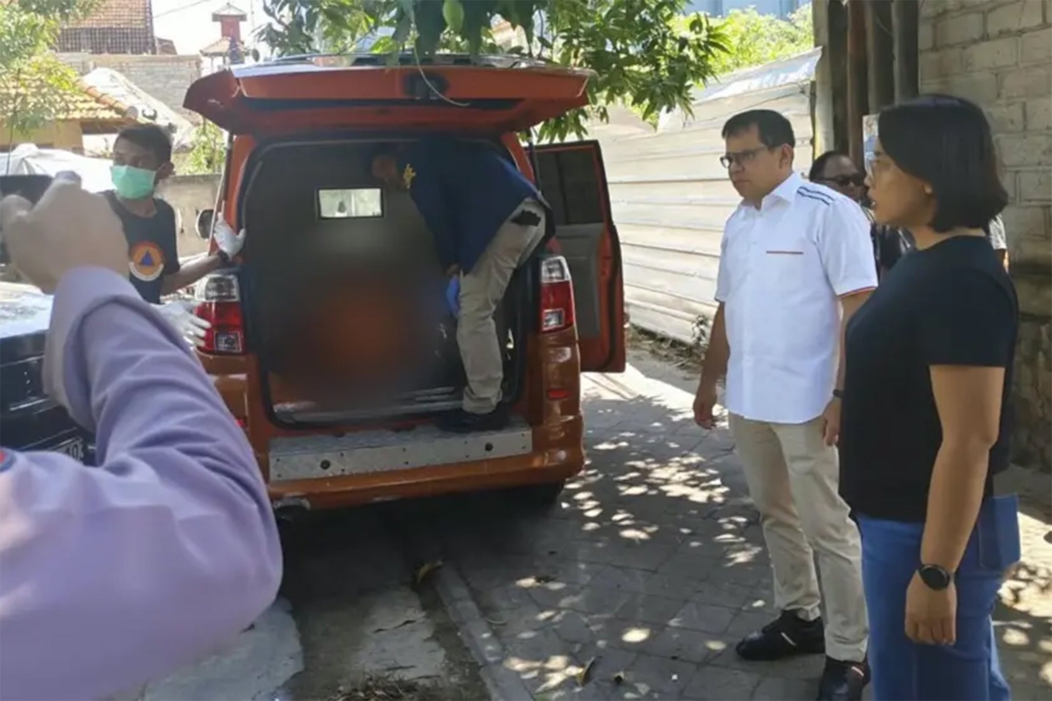 Police were treating the case as a suspected murder-suicide