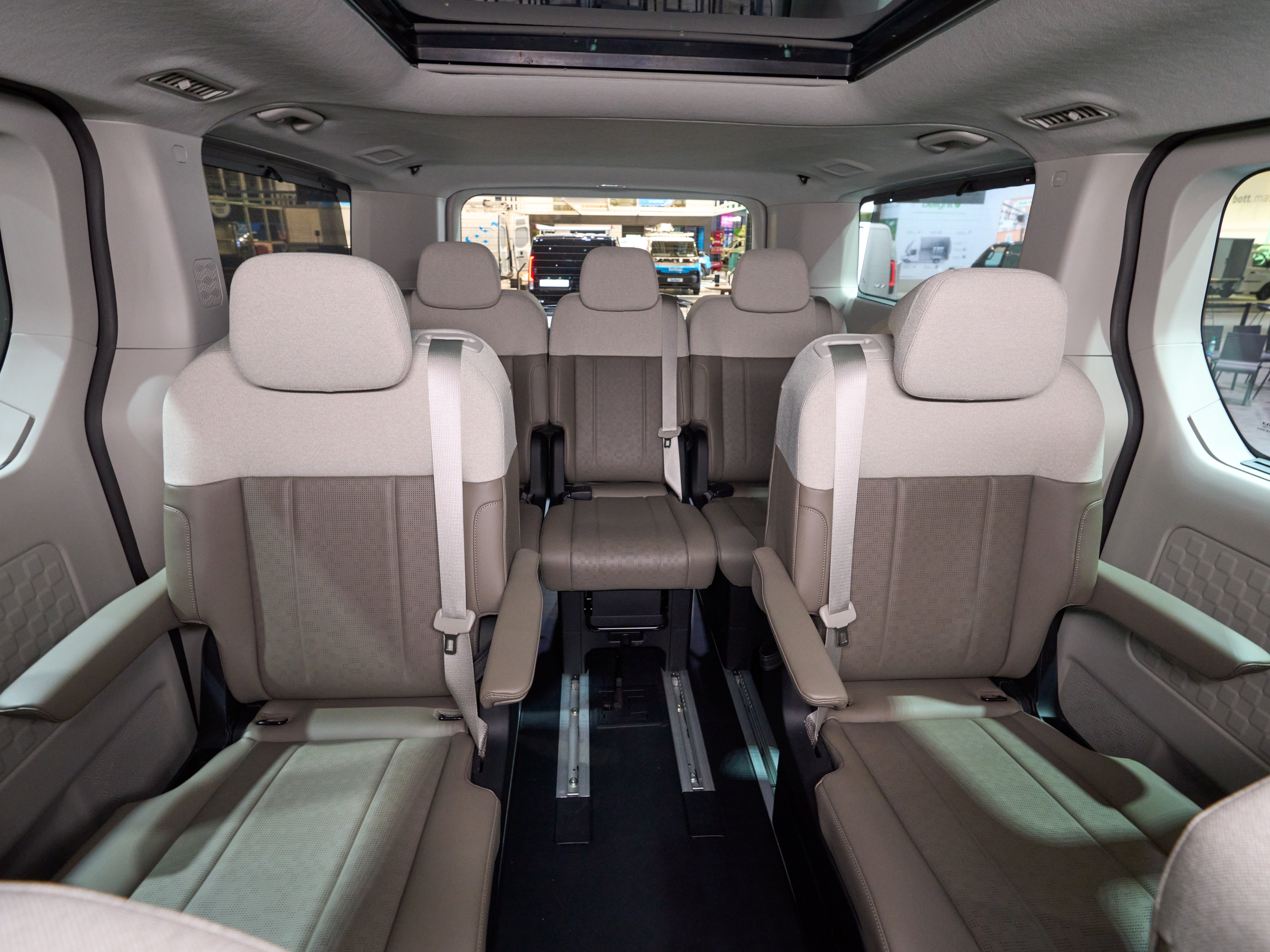 Passenger versions of the PV7 can seat up to nine people (Kia)