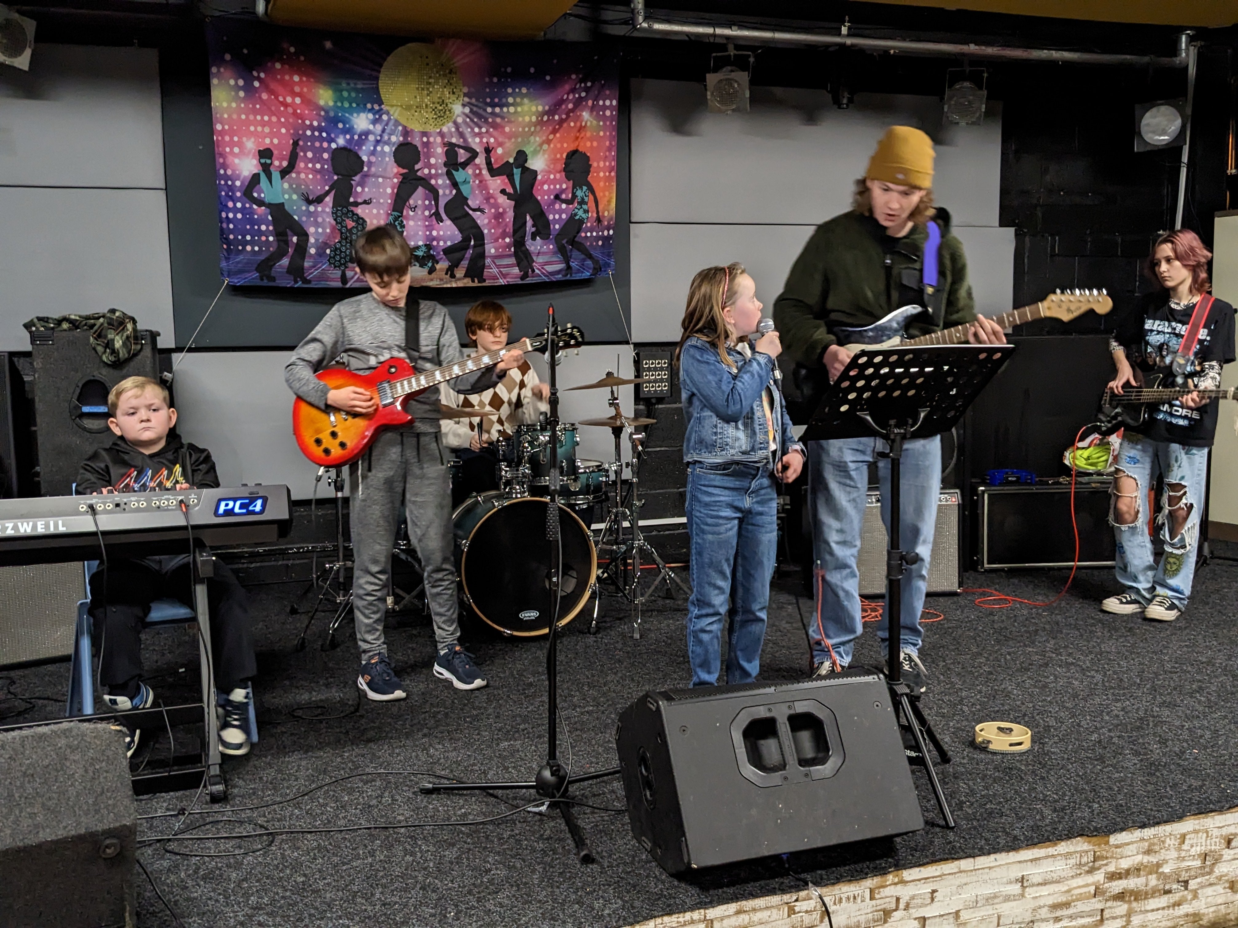 E Rooms offers rehearsal space for young local bands
