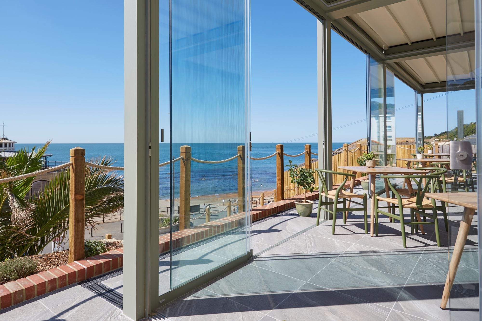 Stay at The Terrace Rooms & Wine on the Isle of White to enjoy beach views and great local produce (The Terrace Rooms & Wine on the Isle of White)