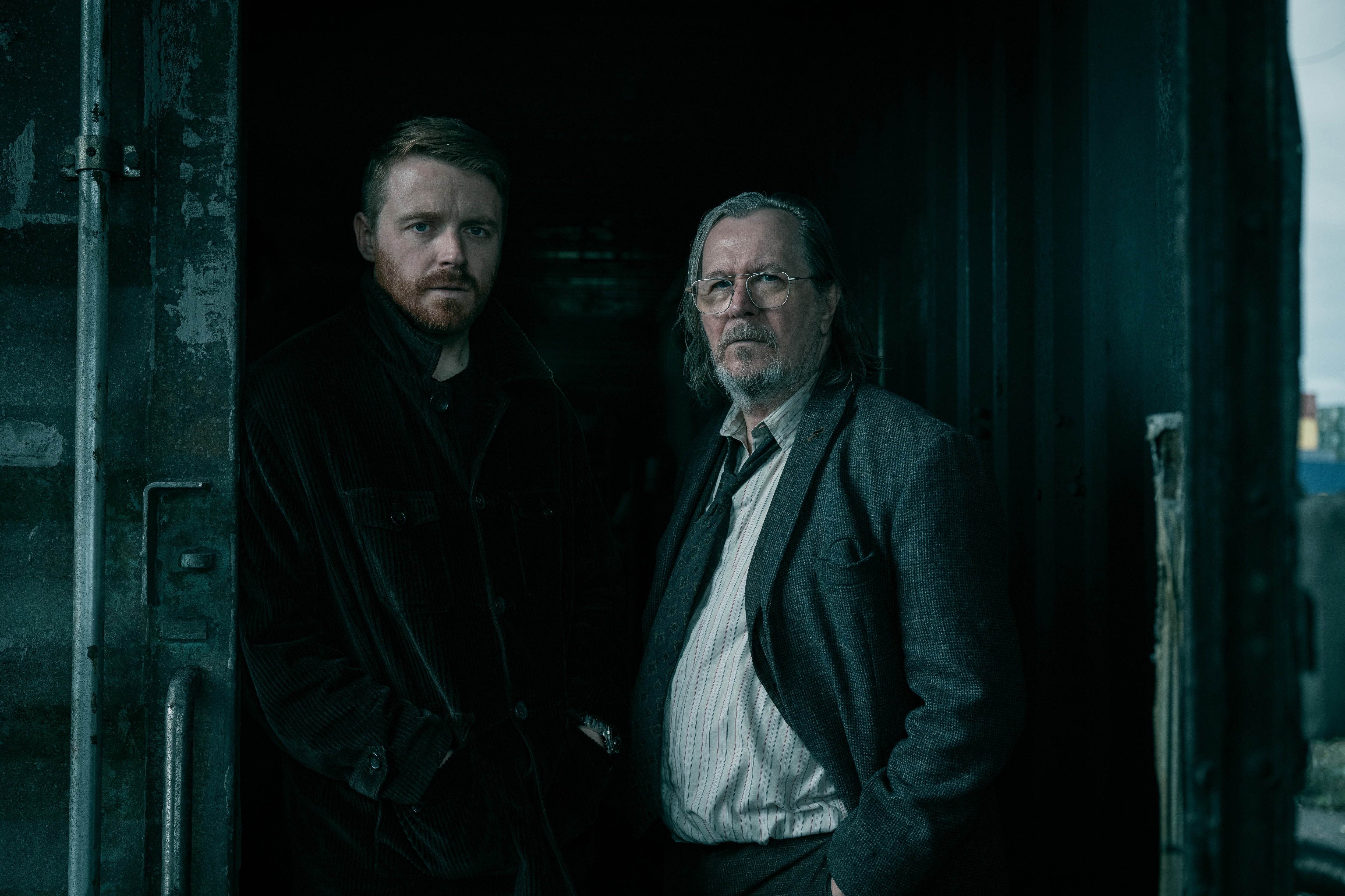 Lowden and Oldman in ‘Slow Horses’