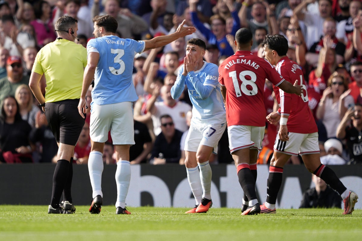 Foden’s Red Card, Haaland’s Goal: City Wins Manchester Derby