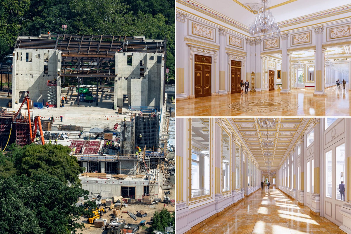 Trump’s ‘first-look’ at interior of White House ballroom reveals signature detail dominating room