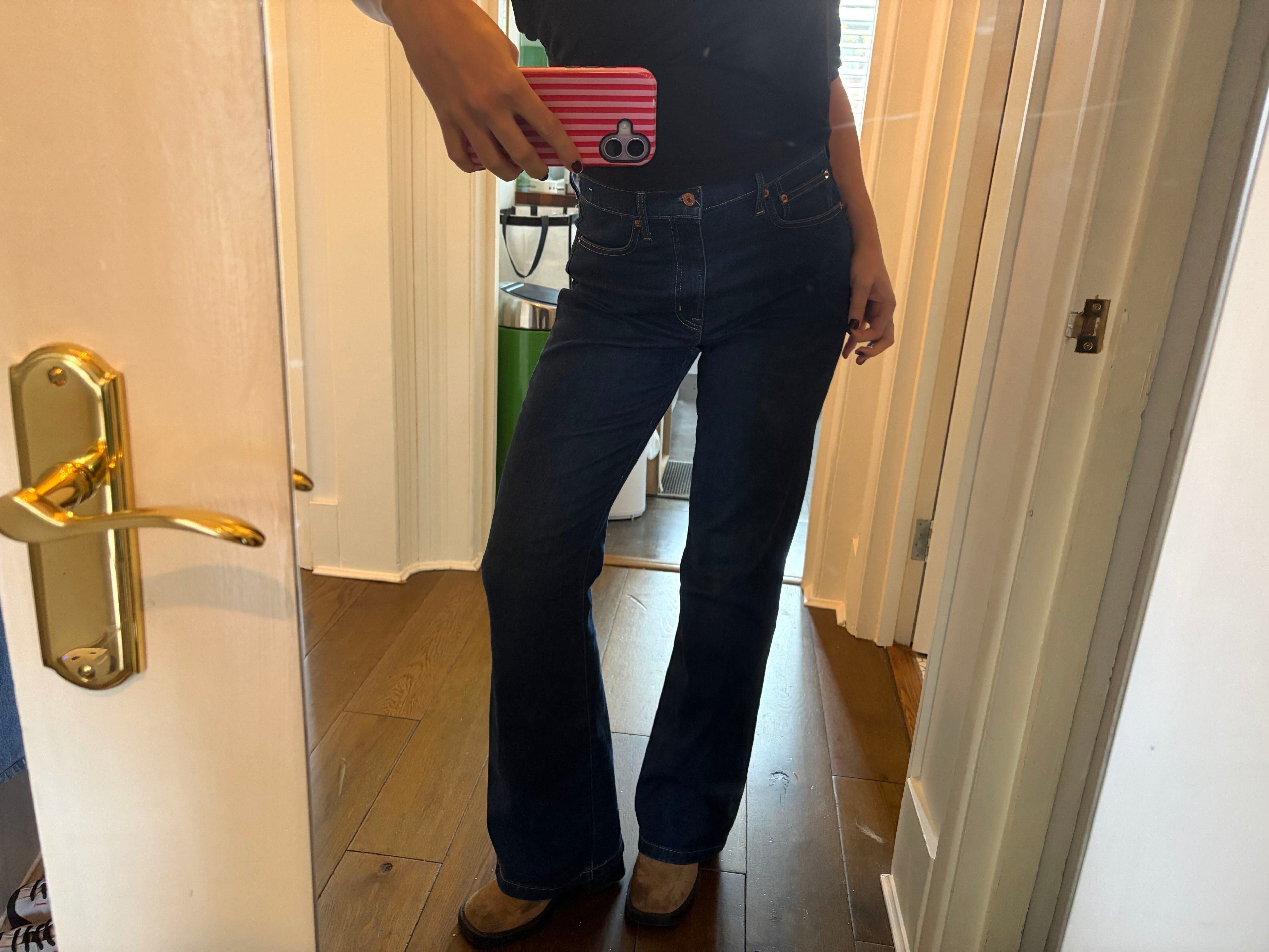 They're comfortable and the perfect length for styling (Hollie Brown/The Independent)