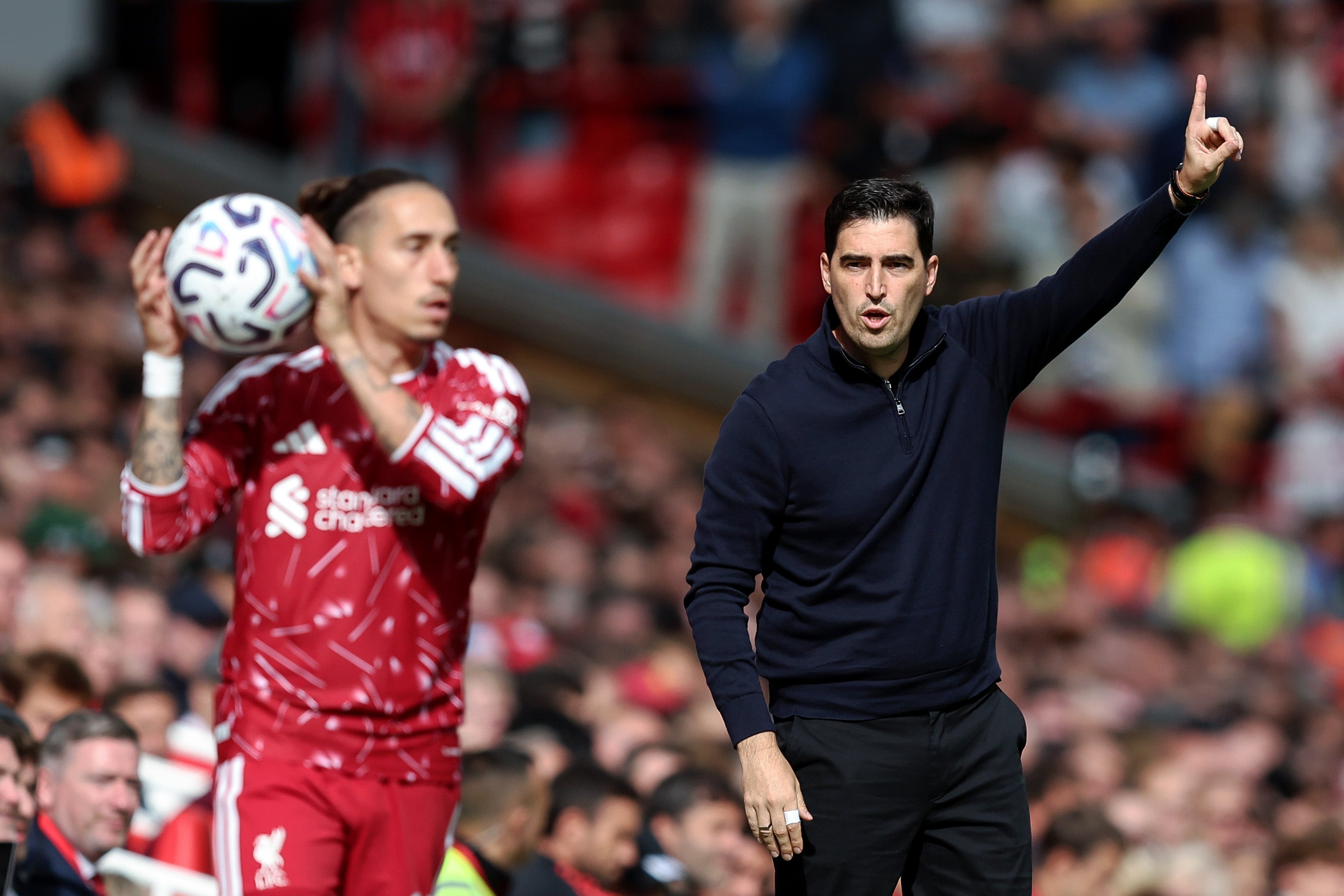 Liverpool failed to score against Fulham