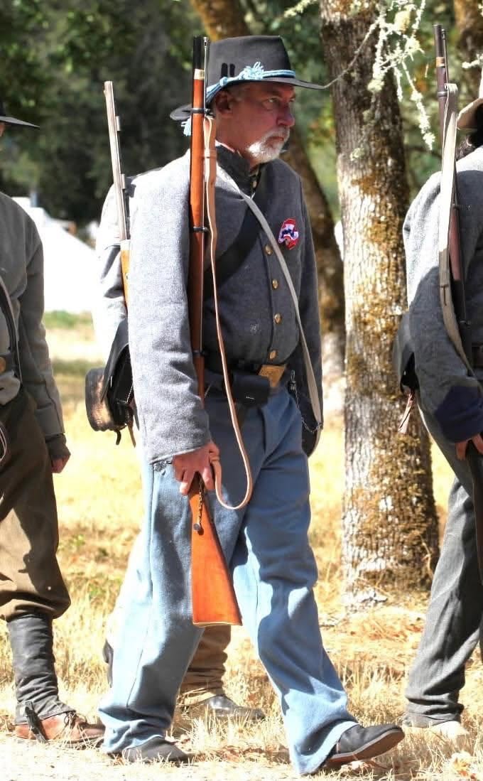 Missing Civil War reenactor is found days later still in his Confederate Army uniform