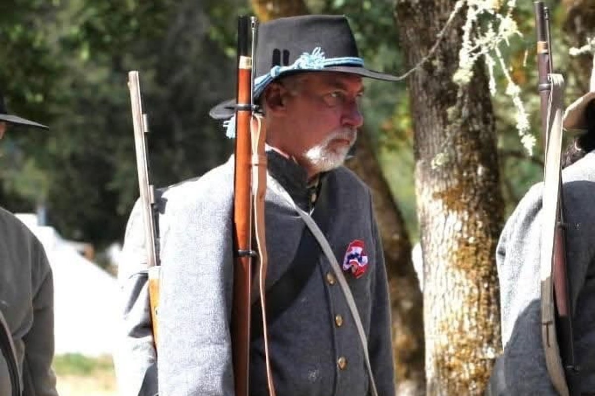 Missing Civil War reenactor is found days later still in his Confederate Army uniform