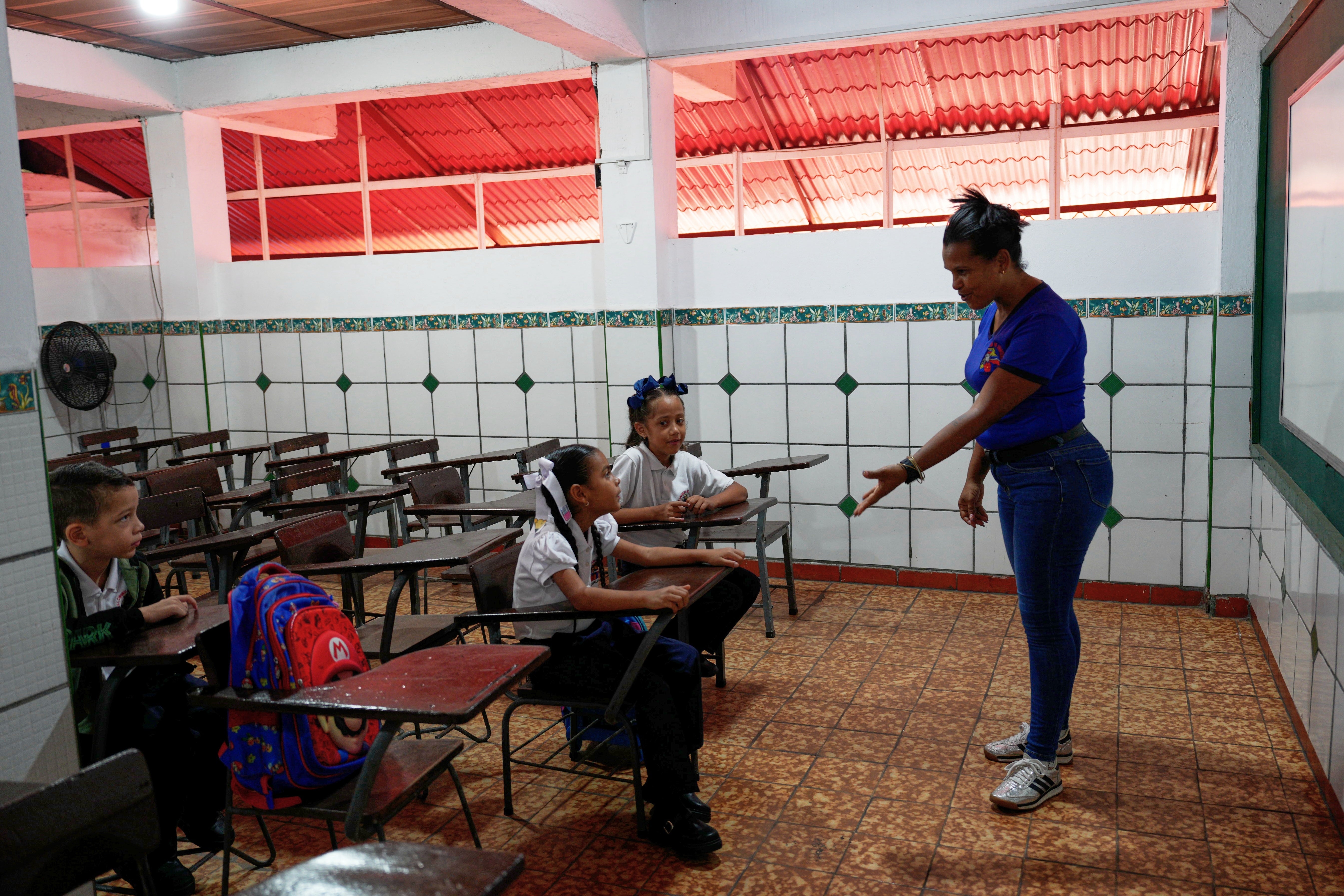 VENEZUELA-TERREMOTOS-ESCUELAS