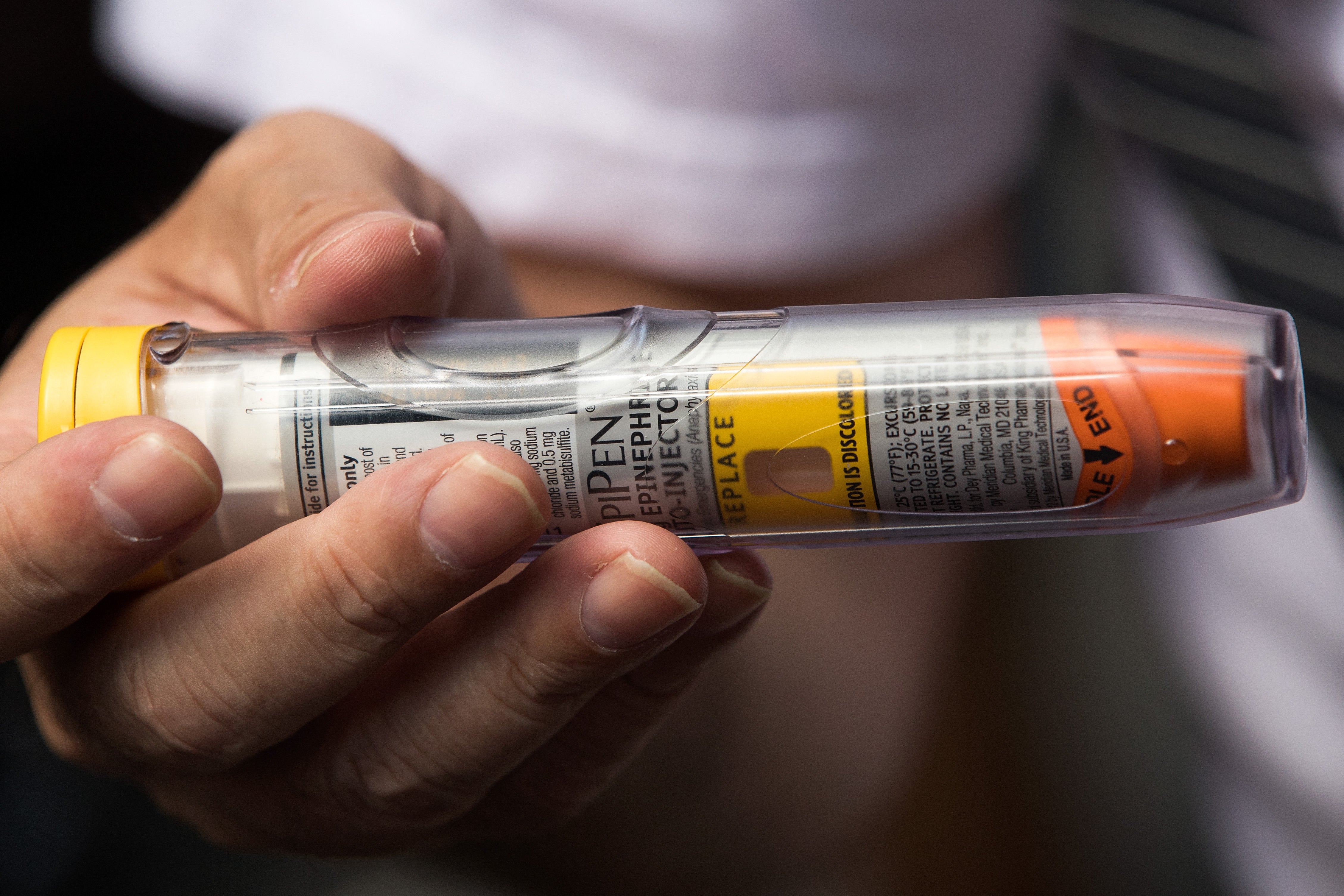 Most allergy sufferers carry an EpiPen at all time, as anaphylactic shock can be fatal if not attended to immediately