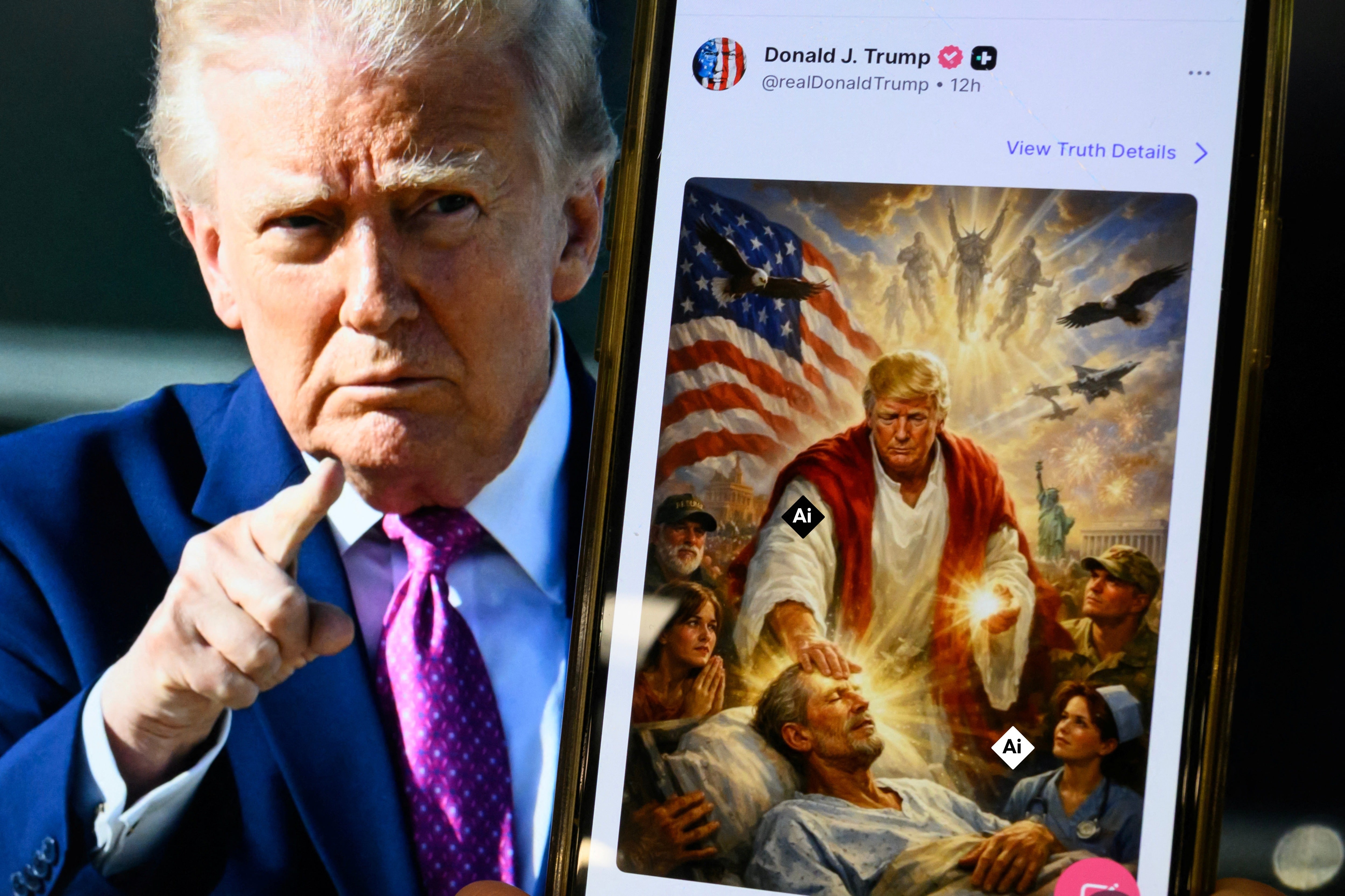 Just 23 percent of Americans believe Trump has handled artificial intelligence well, while 57 percent say he’s handled the issue poorly, according to a new poll