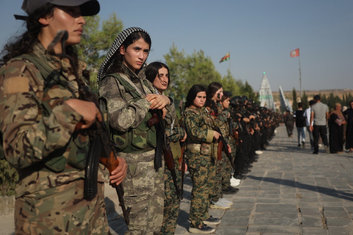 Tensions rise in Syria’s Kurdish northeast as Kurdish forces move toward integration