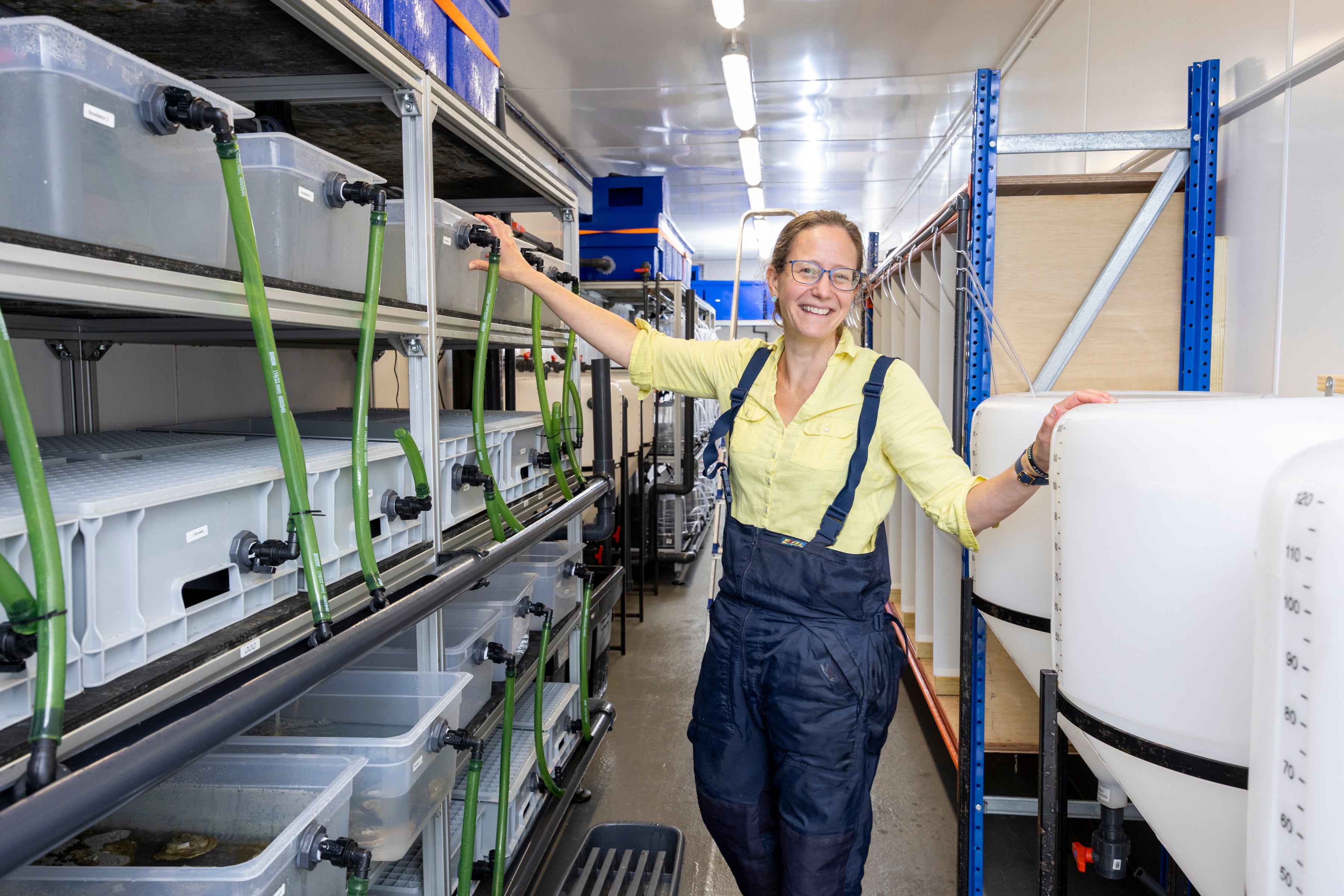 Dr Anna McGregor, ecologist at the University of Glasgow and Project Eisirean. (UoG/Martin Shields/PA)