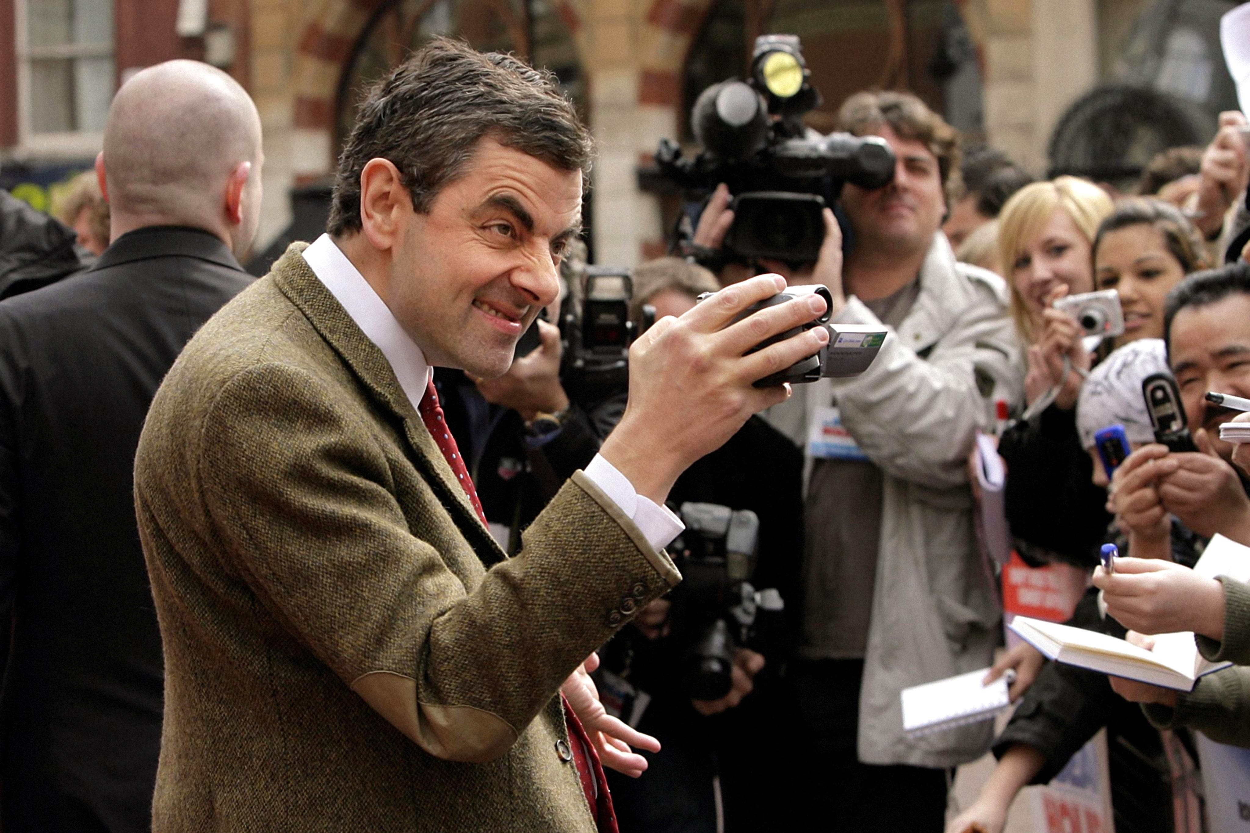 Rowan Atkinson as Mr Bean (Yui Mok/PA)