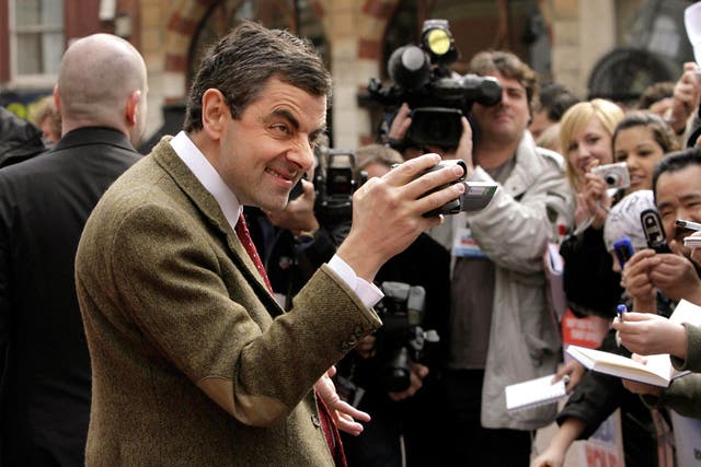 Rowan Atkinson as Mr Bean (Yui Mok/PA)