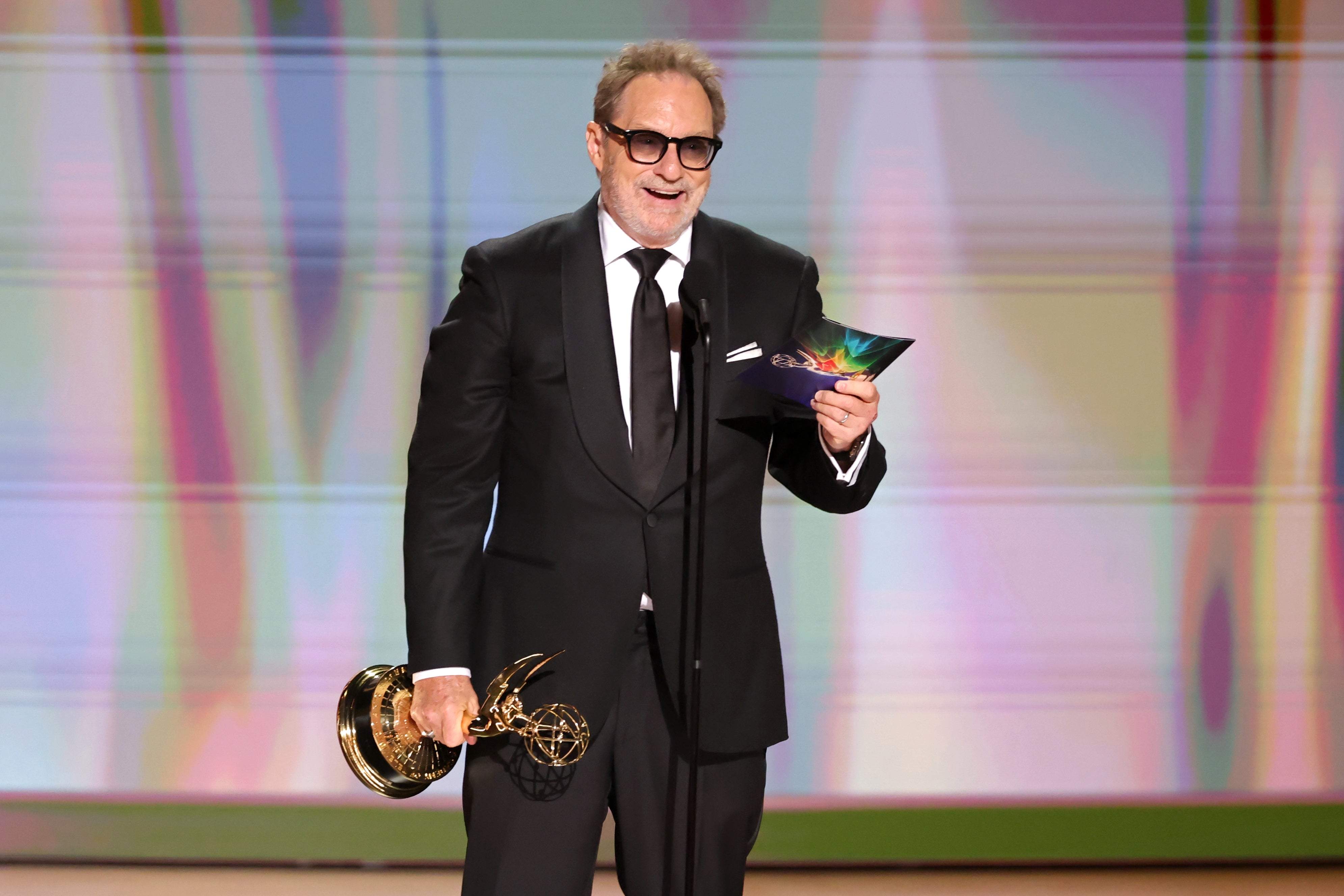 Stephen Root made history when he became the oldest winner in the Outstanding Supporting Actor in a Comedy Series at age 74 for his role on 'Widow's Bay'