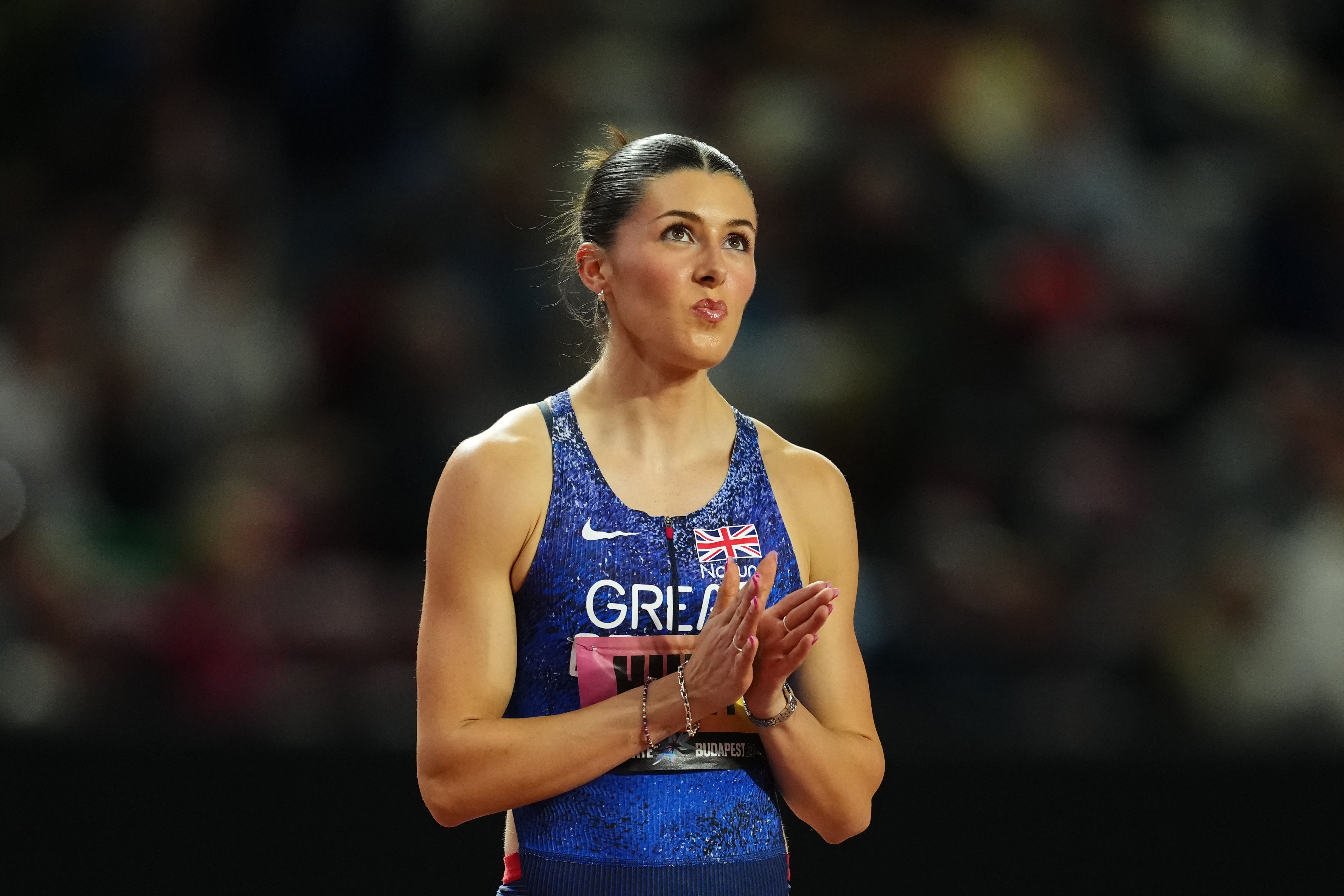 Amy Hunt does not want Sydney Sweeney’s advert to be a barrier for girls in sport (Martin Rickett/PA)