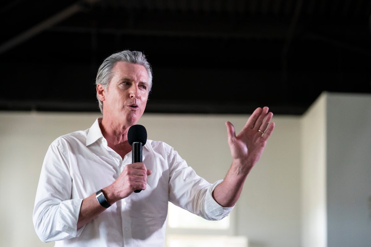 Gov. Newsom says he will not run for president in 2028 if Kamala Harris enters race