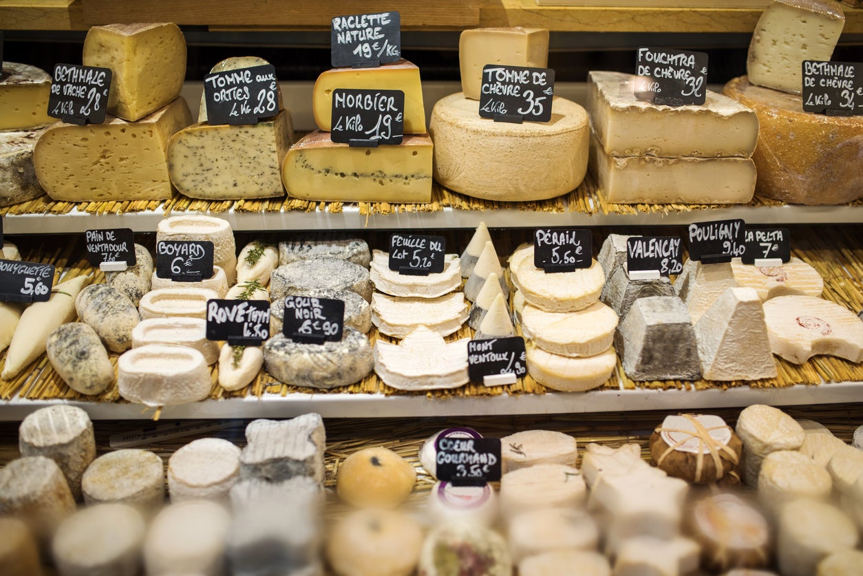 Drought has forced temporary changes to the rules governing some of France’s most famous cheeses