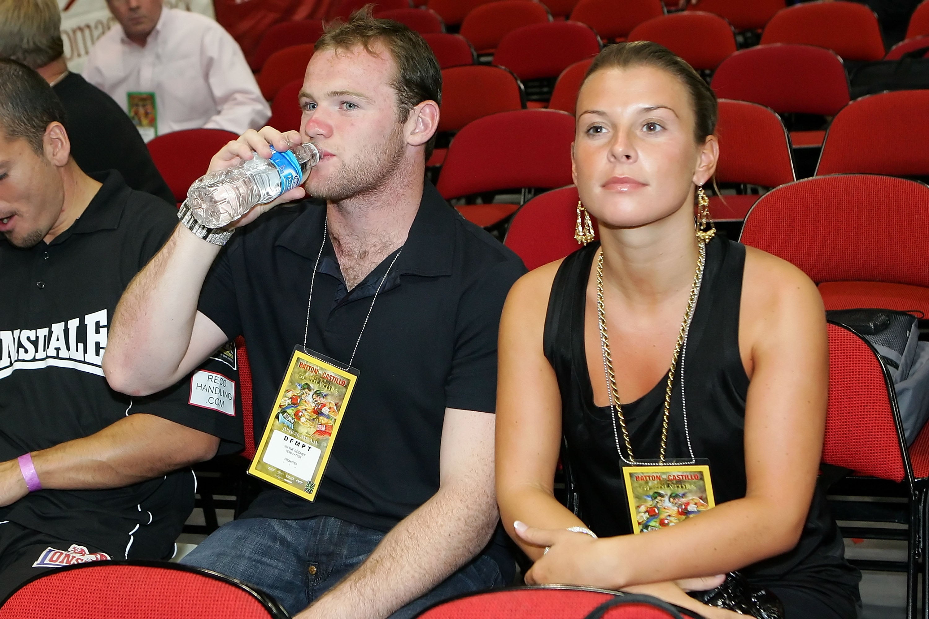 Wayne and Coleen in 2007