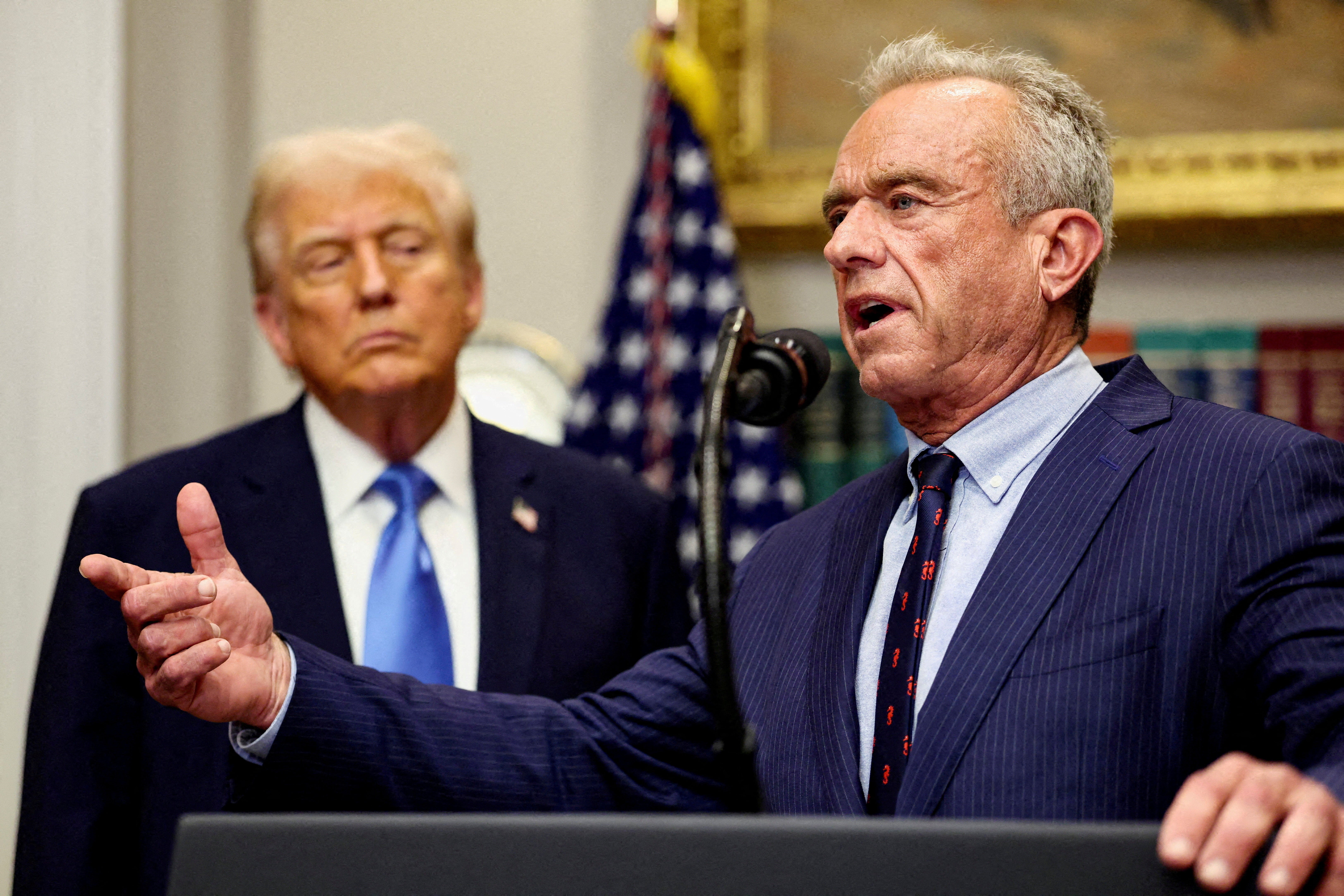 President Donald Trump signed an executive order in August ⁠that called for reducing the number of immunizations on the federal childhood vaccination schedule from 17 to 11