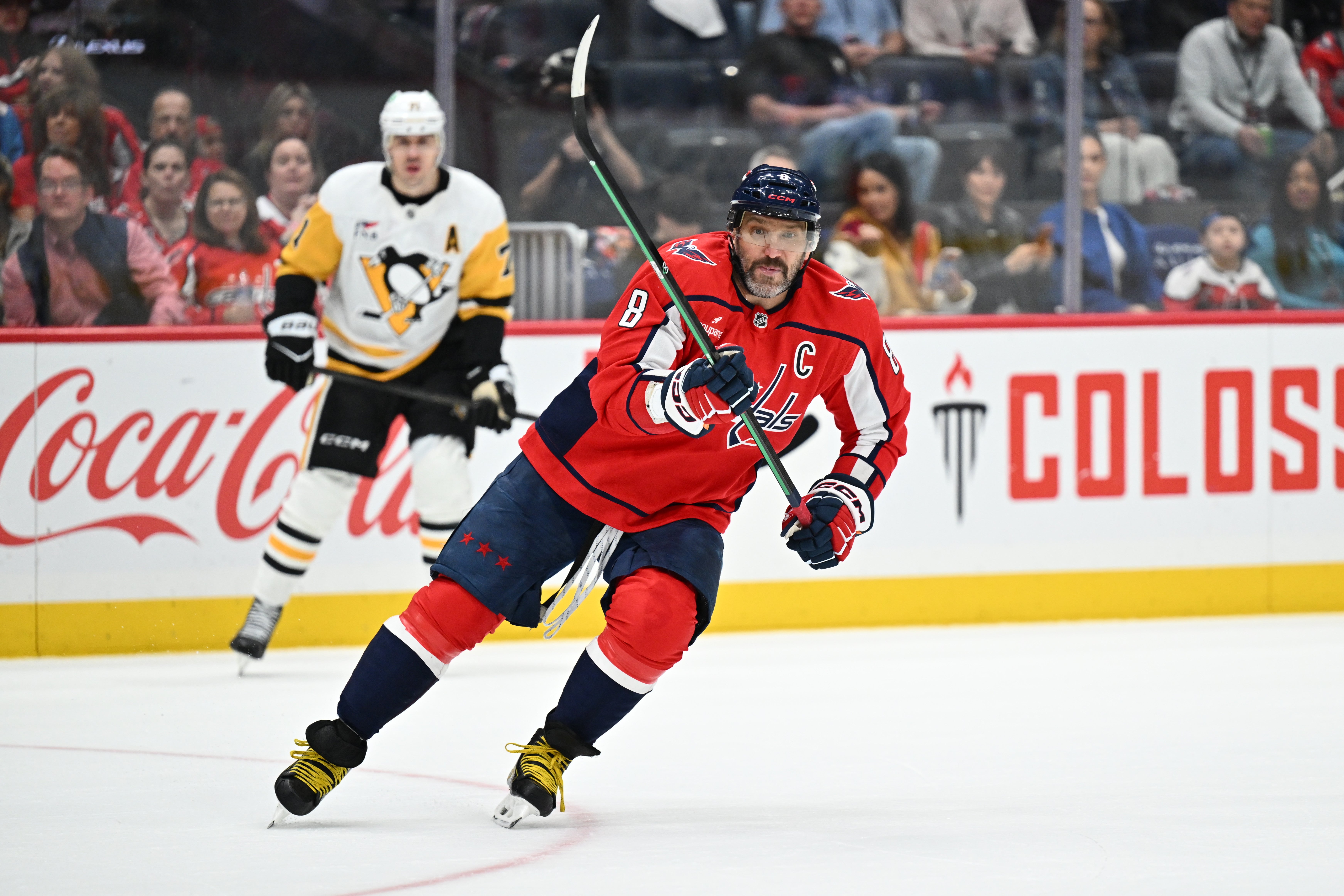 Ovechkin, the captain of the Washington Capitals, has been a longtime supporter of Vladimir Putin