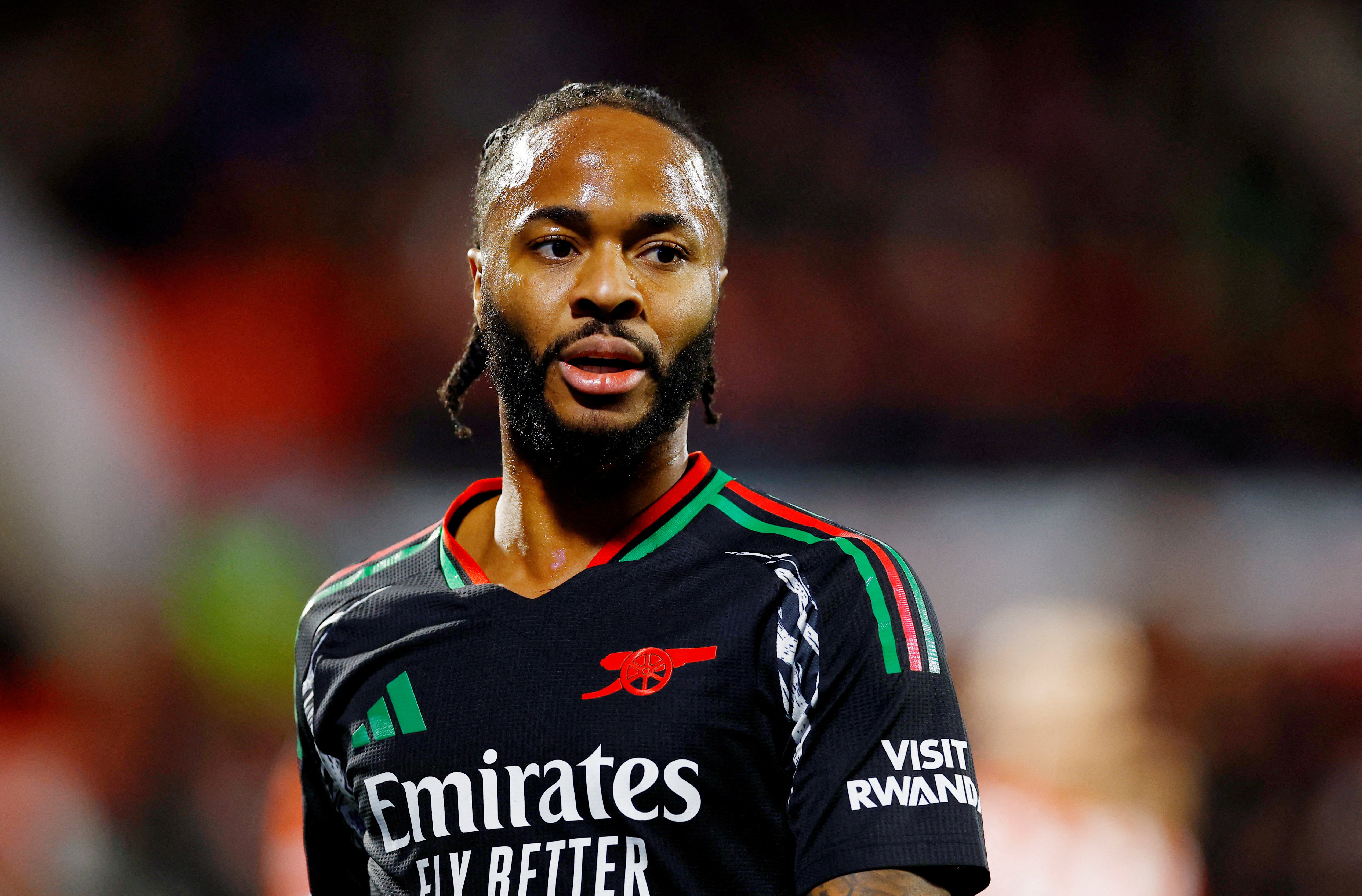 Sterling spent the 2024-25 season on loan at Arsenal