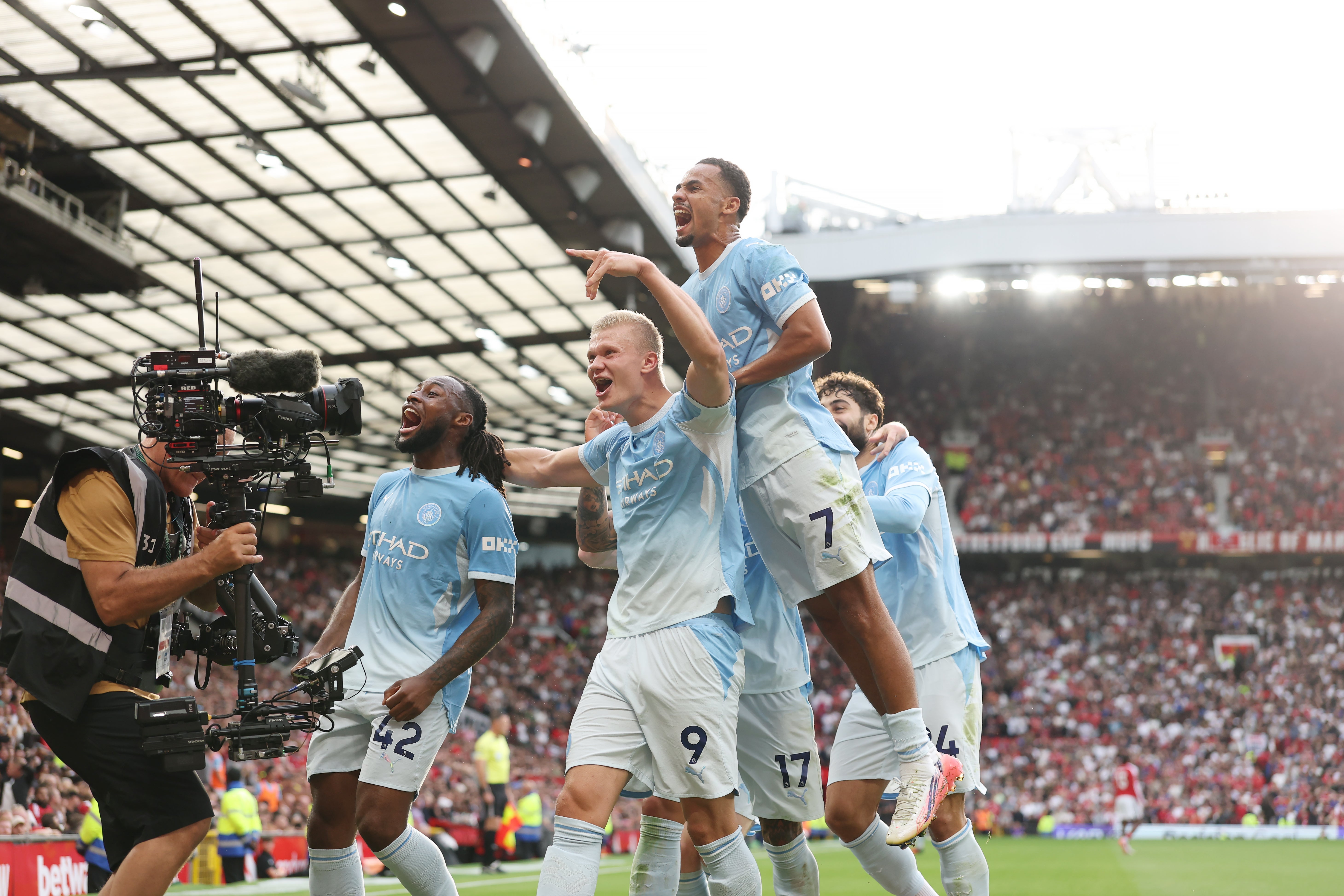 Erling Haaland’s goal won Man City the game at Old Trafford