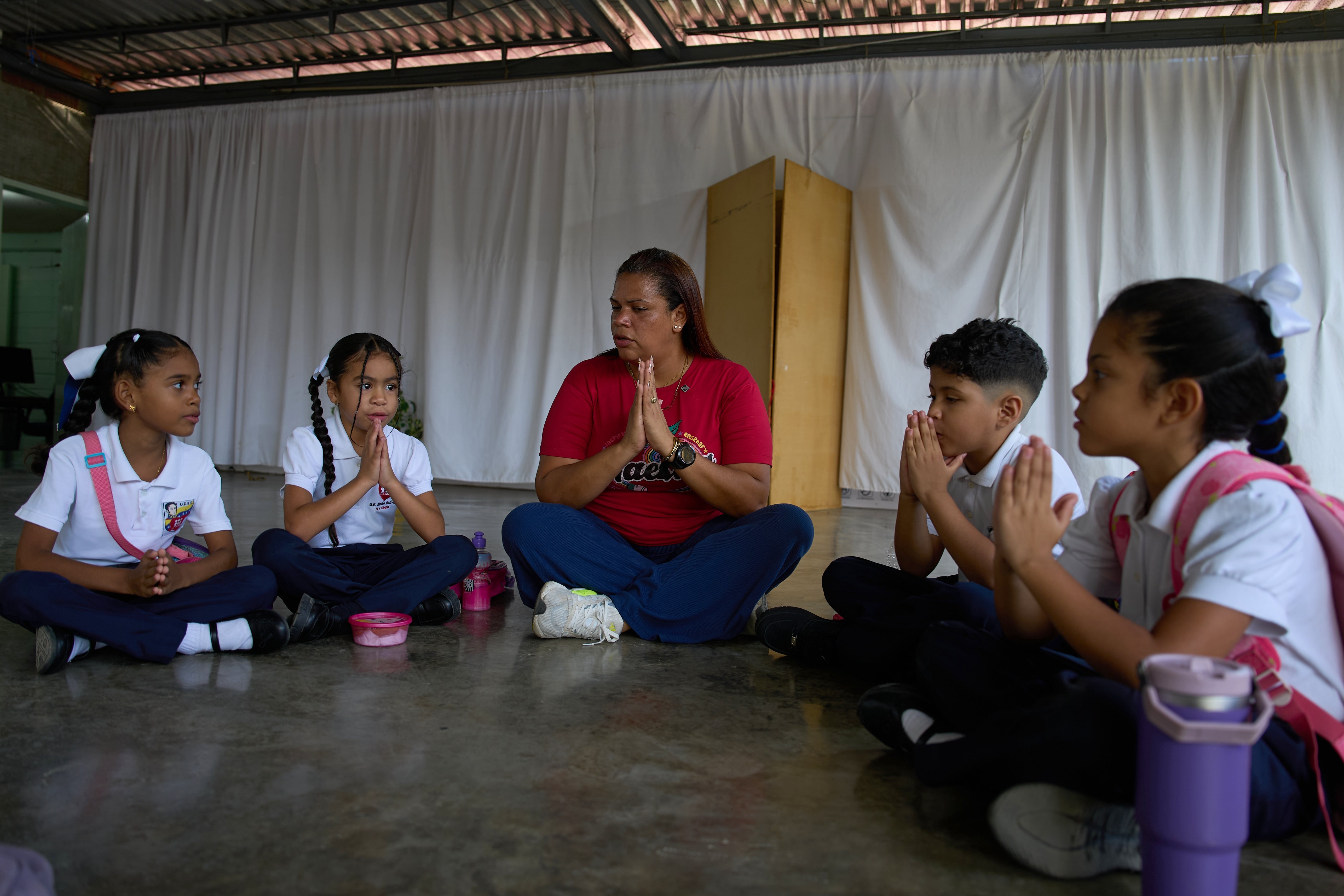 VENEZUELA-TERREMOTO-ESCUELA