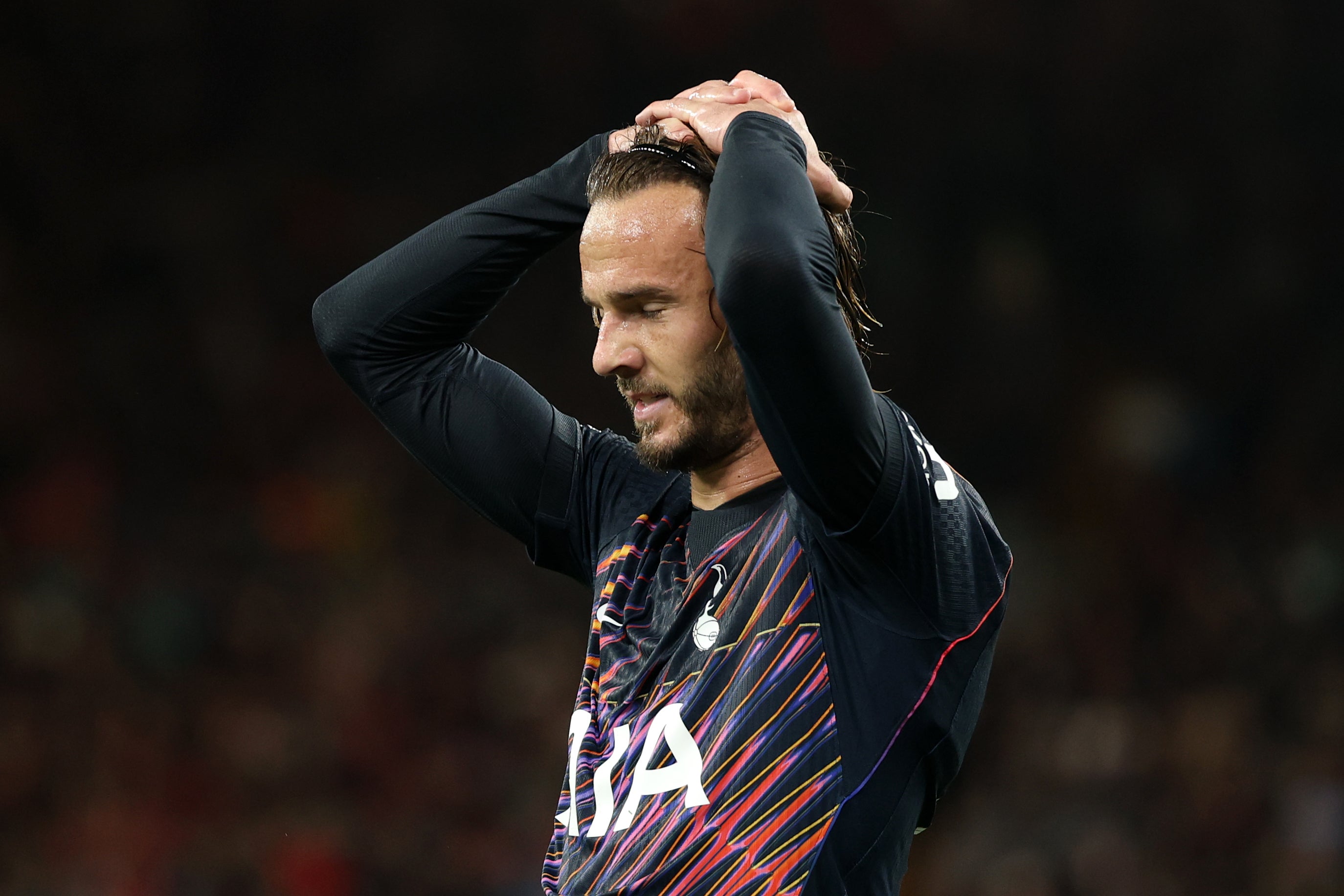James Maddison is still not ready to start for Spurs