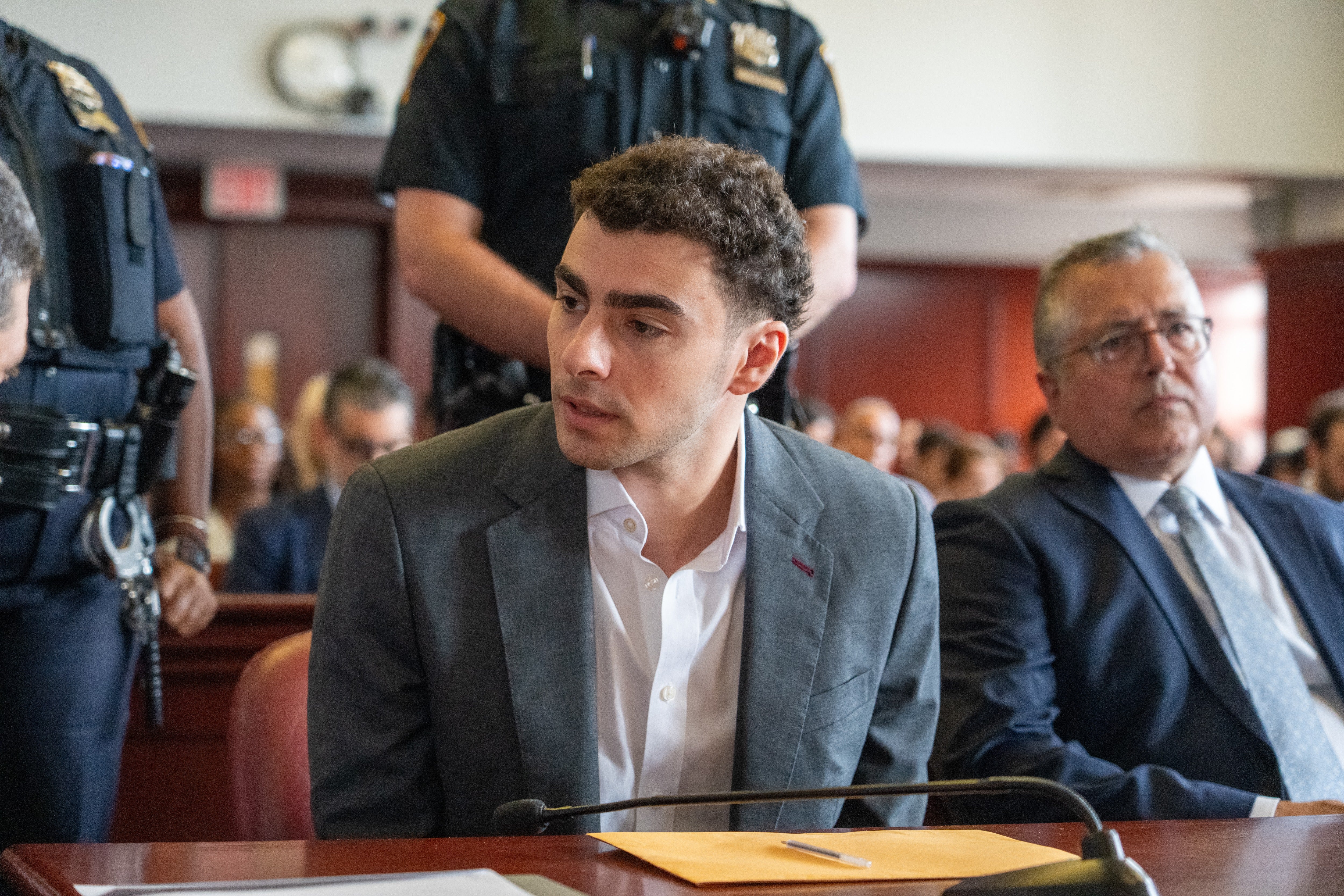 Mangione, 28, is currently awaiting sentencing in the jail after he admitted last month to fatally shooting UnitedHealthcare CEO Brian Thompson on the streets of Manhattan in 2024