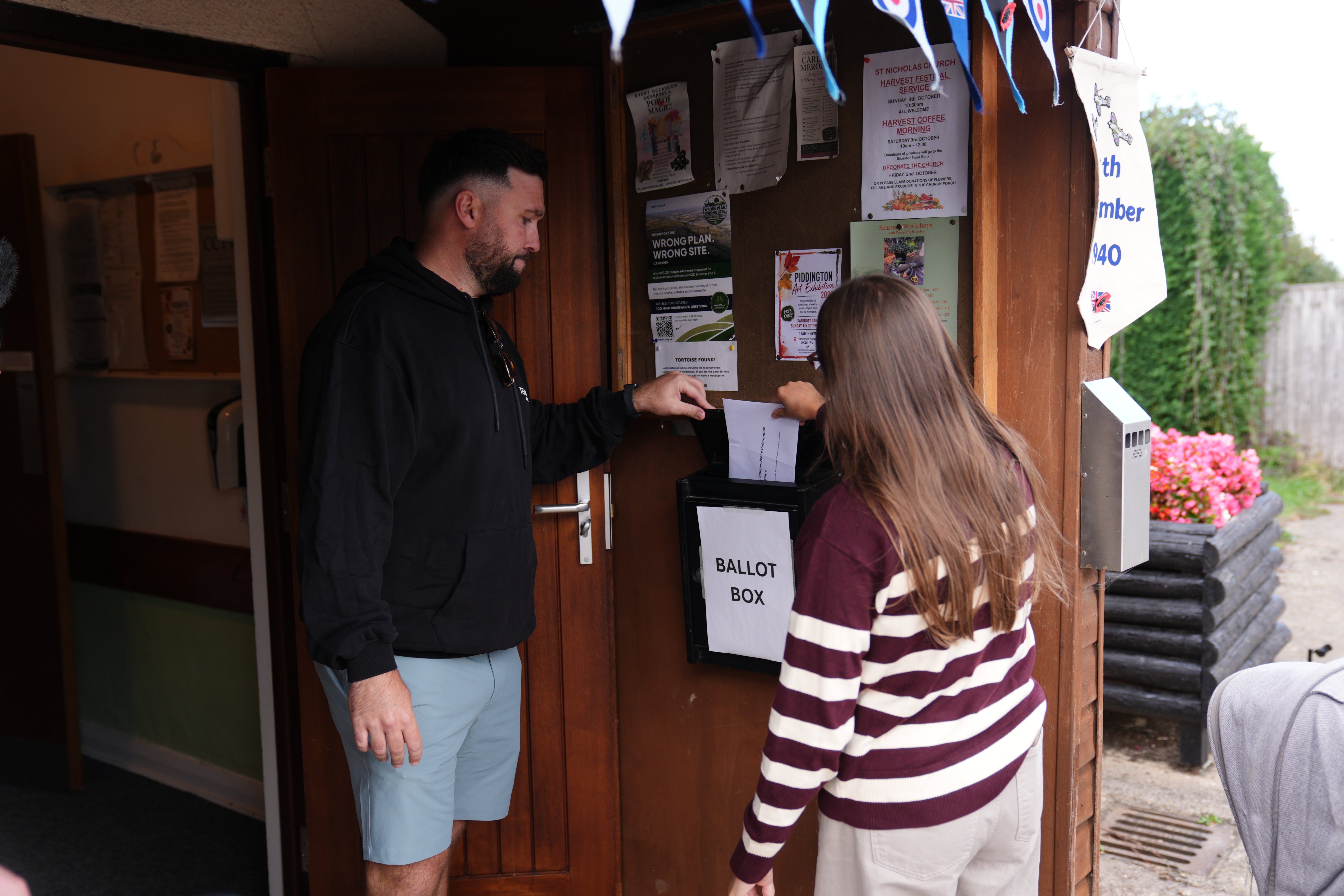 The result is due at 7am (Ben Whitley/PA) (PA Wire)