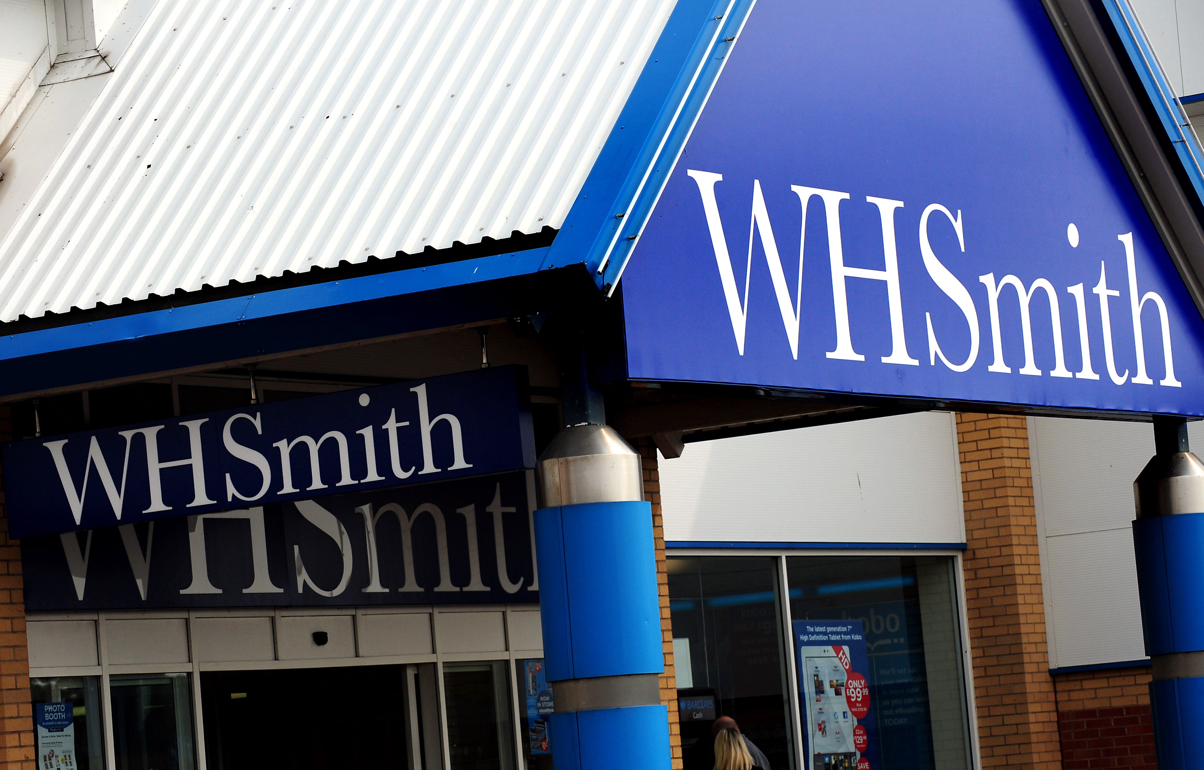A WH Smith store (Rui Vieira/PA)