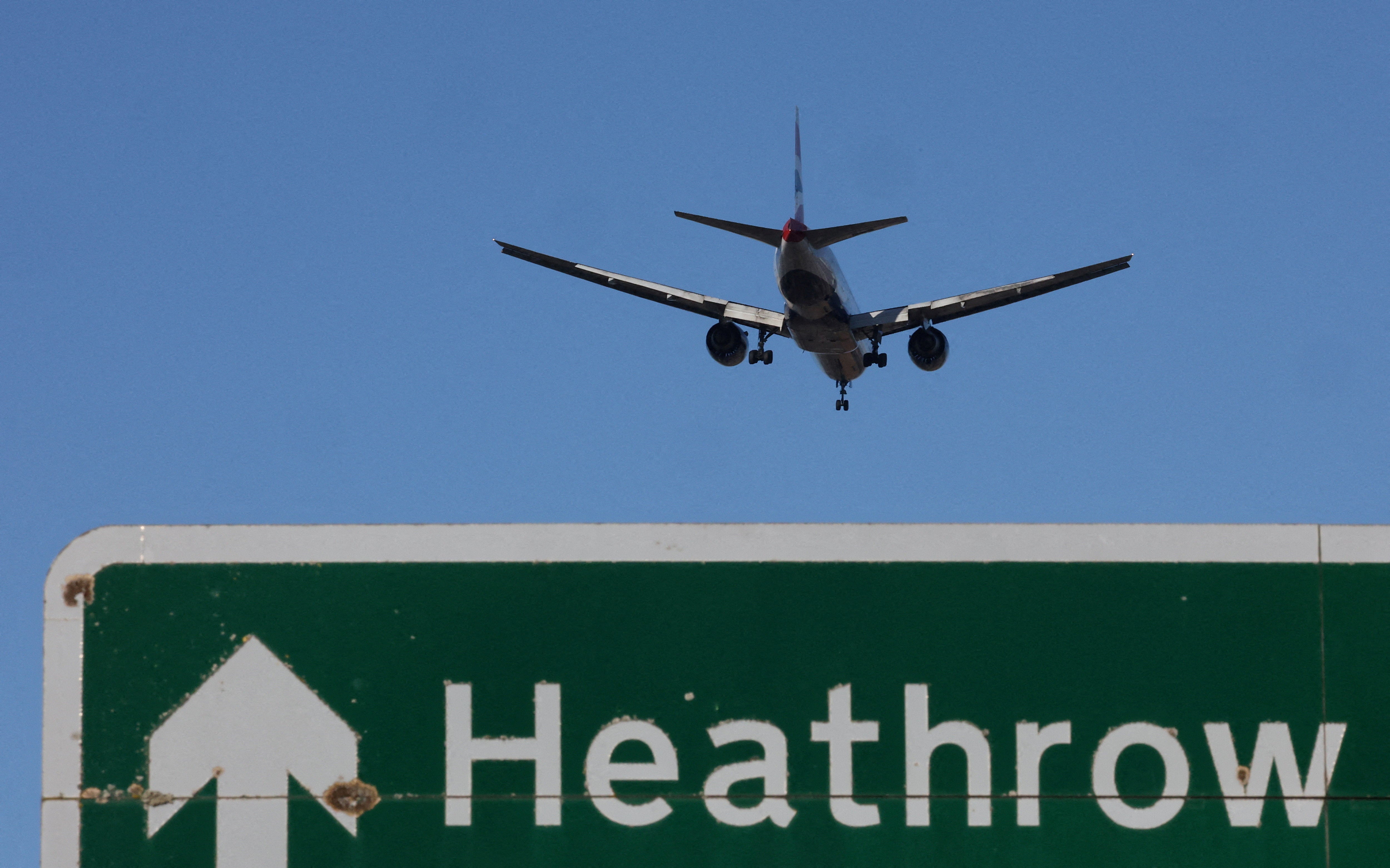 The incident occurred at a Heathrow car park