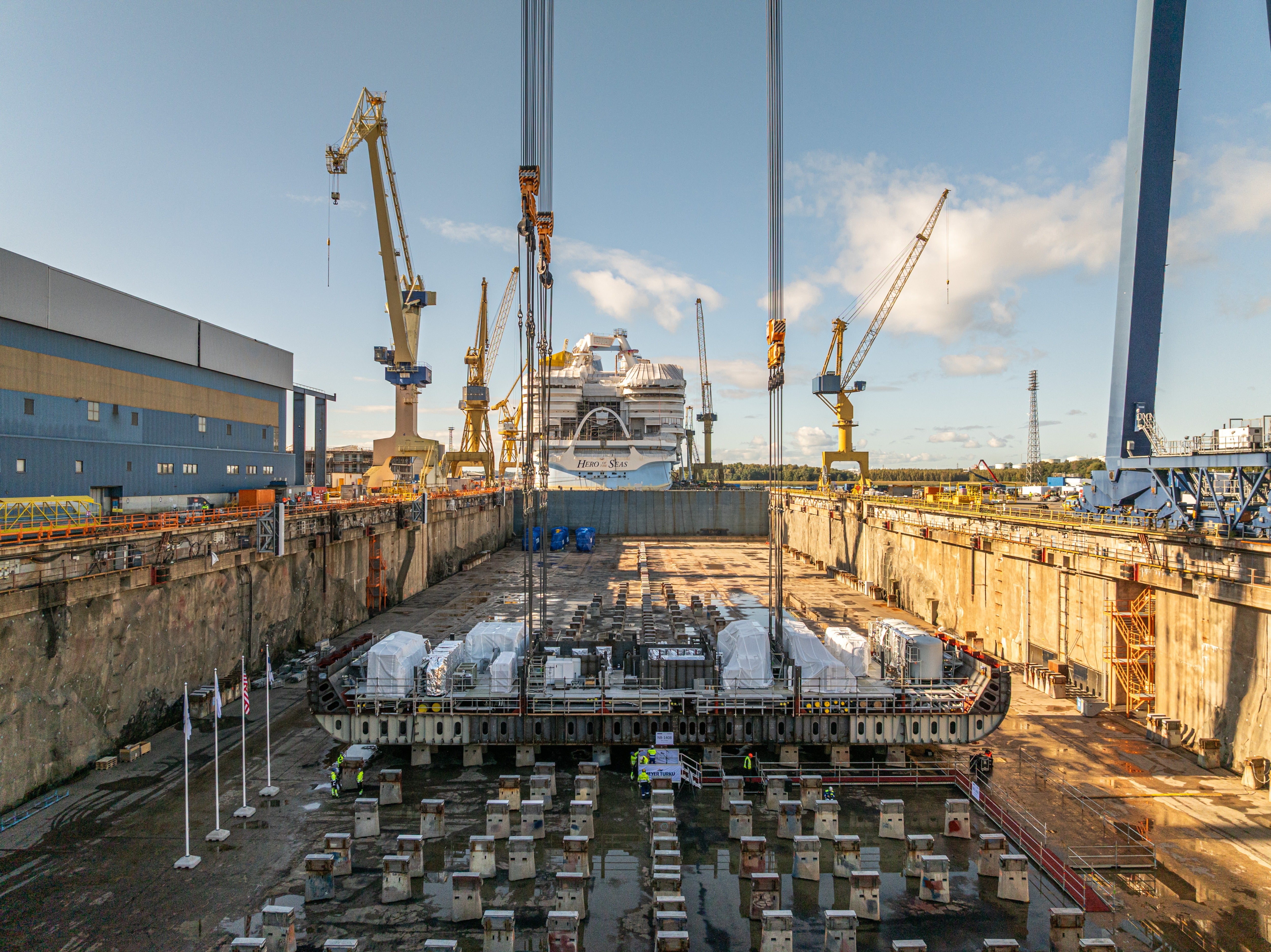 First look as Royal Caribbean starts work on fifth Icon class ship