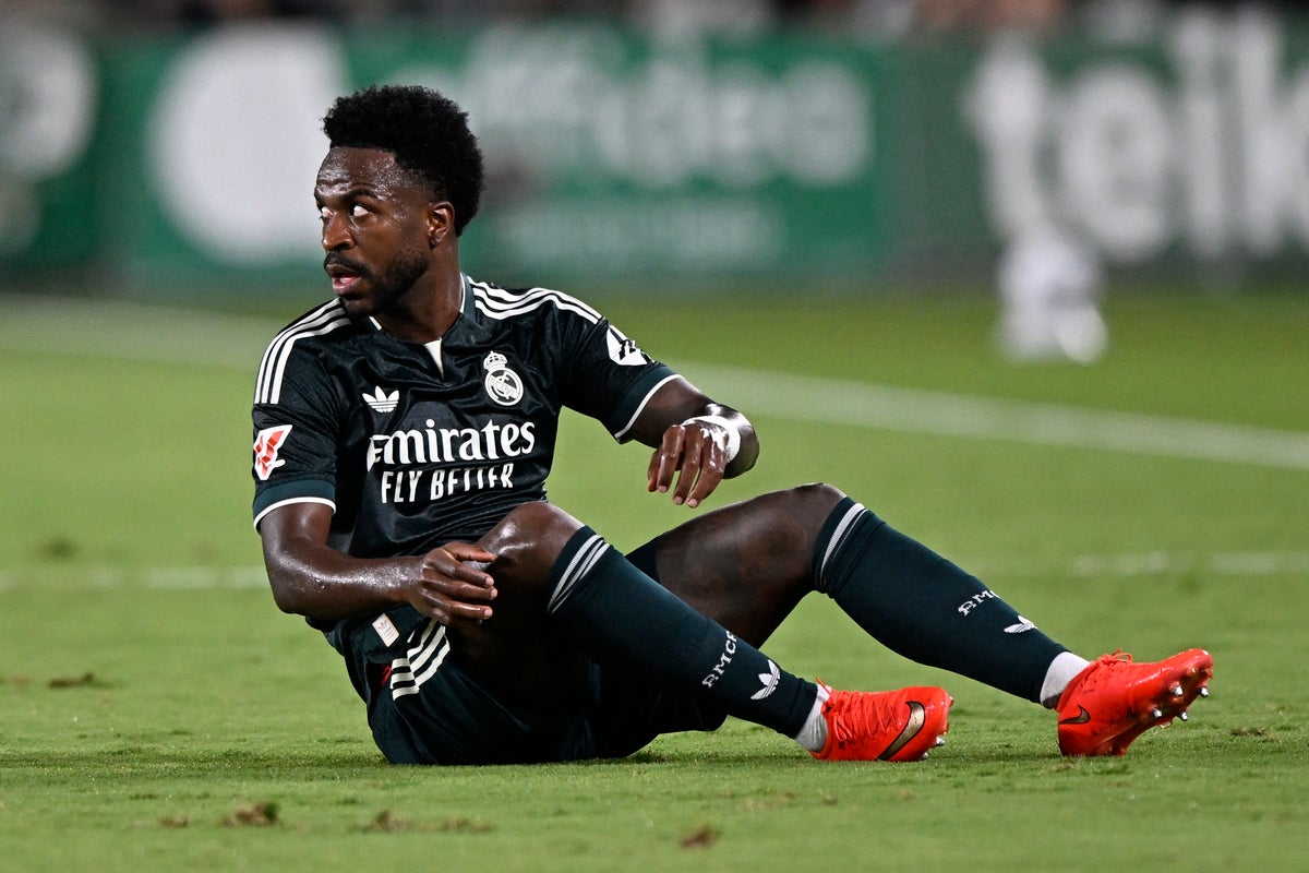 Vinicius Jr accuses referees of targeting him as he speaks out after being hit with four-game ban