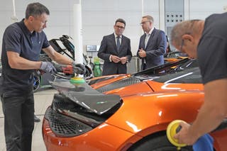The luxury carmaker could create as many as 1,000 jobs (Stefan Rousseau/PA)