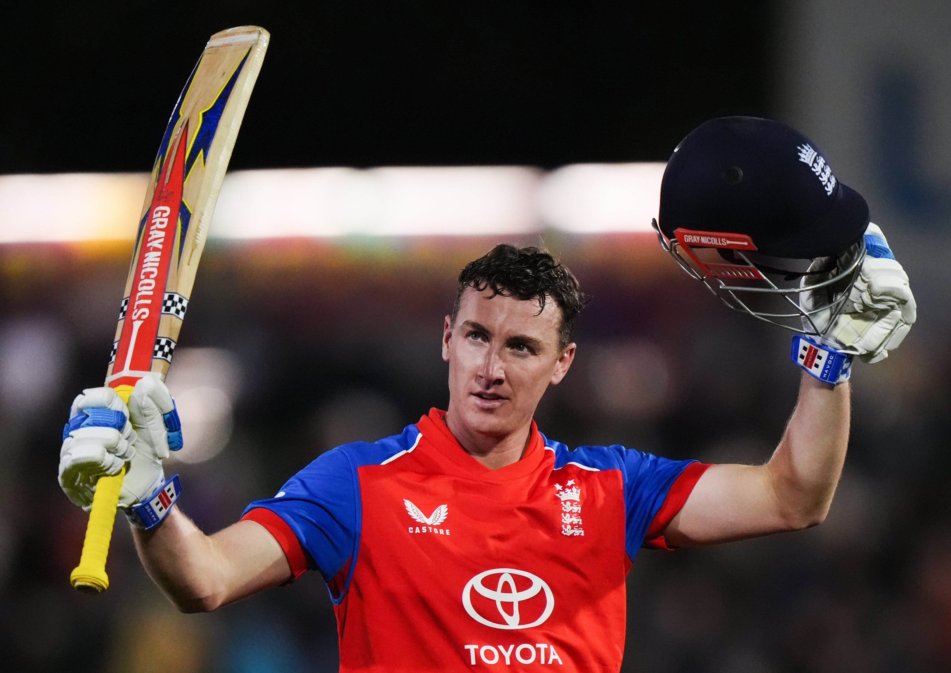 England captain Harry Brook hit an unbeaten 114 against Sri Lanka in Southampton (John Walton/PA)